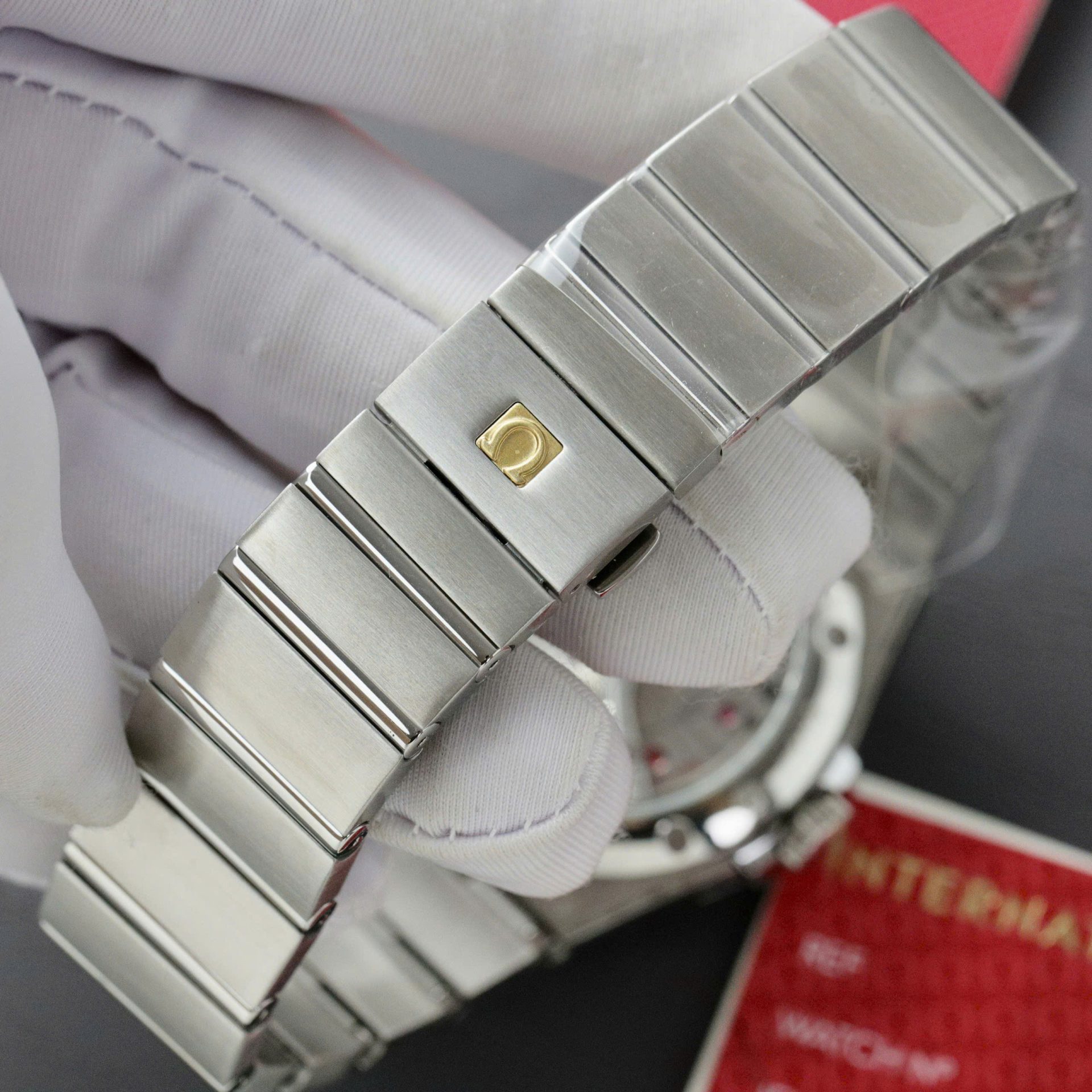 Omega Constellation Co-Axial Fake 11 Watch White Dial Metal Strap 38mm - Top club