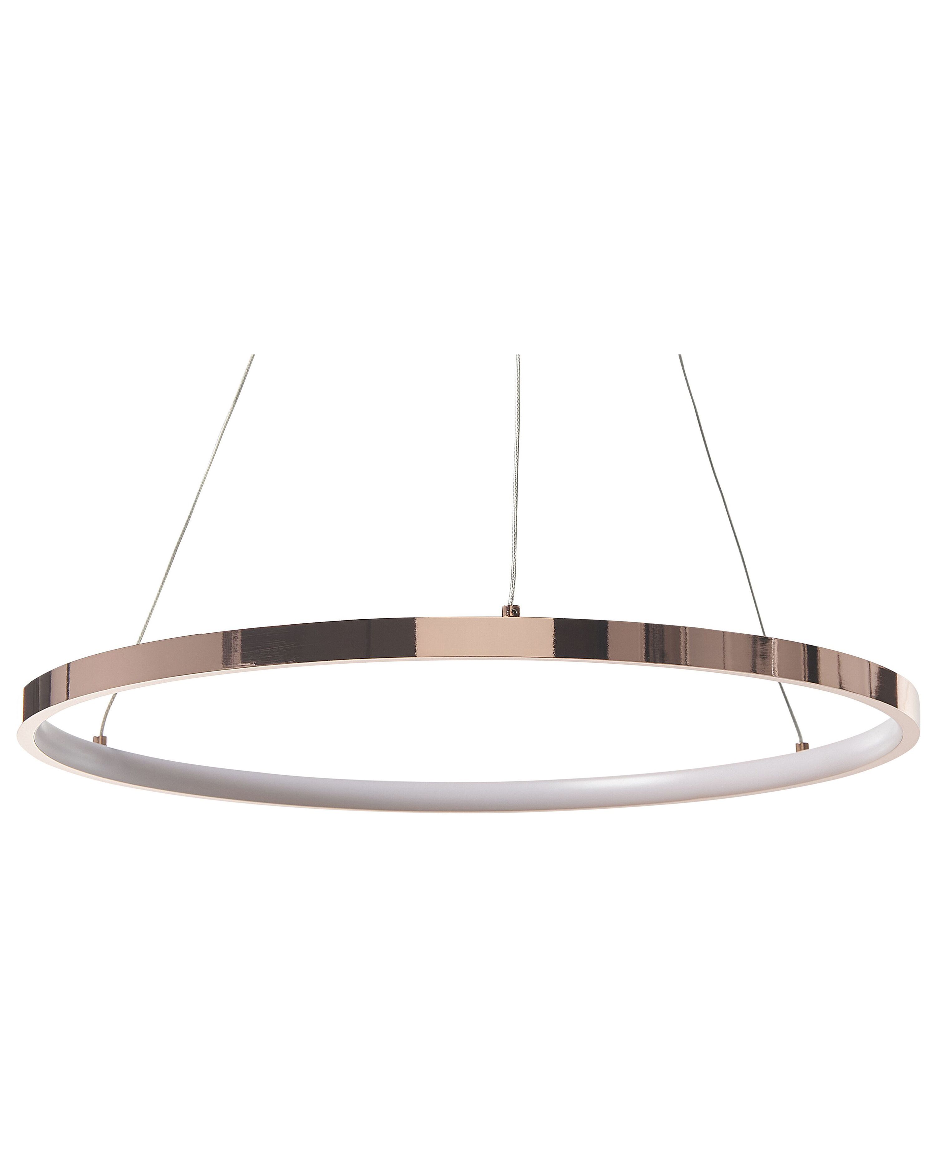 LED Pendant Lamp JORDAN Metal Rose Gold