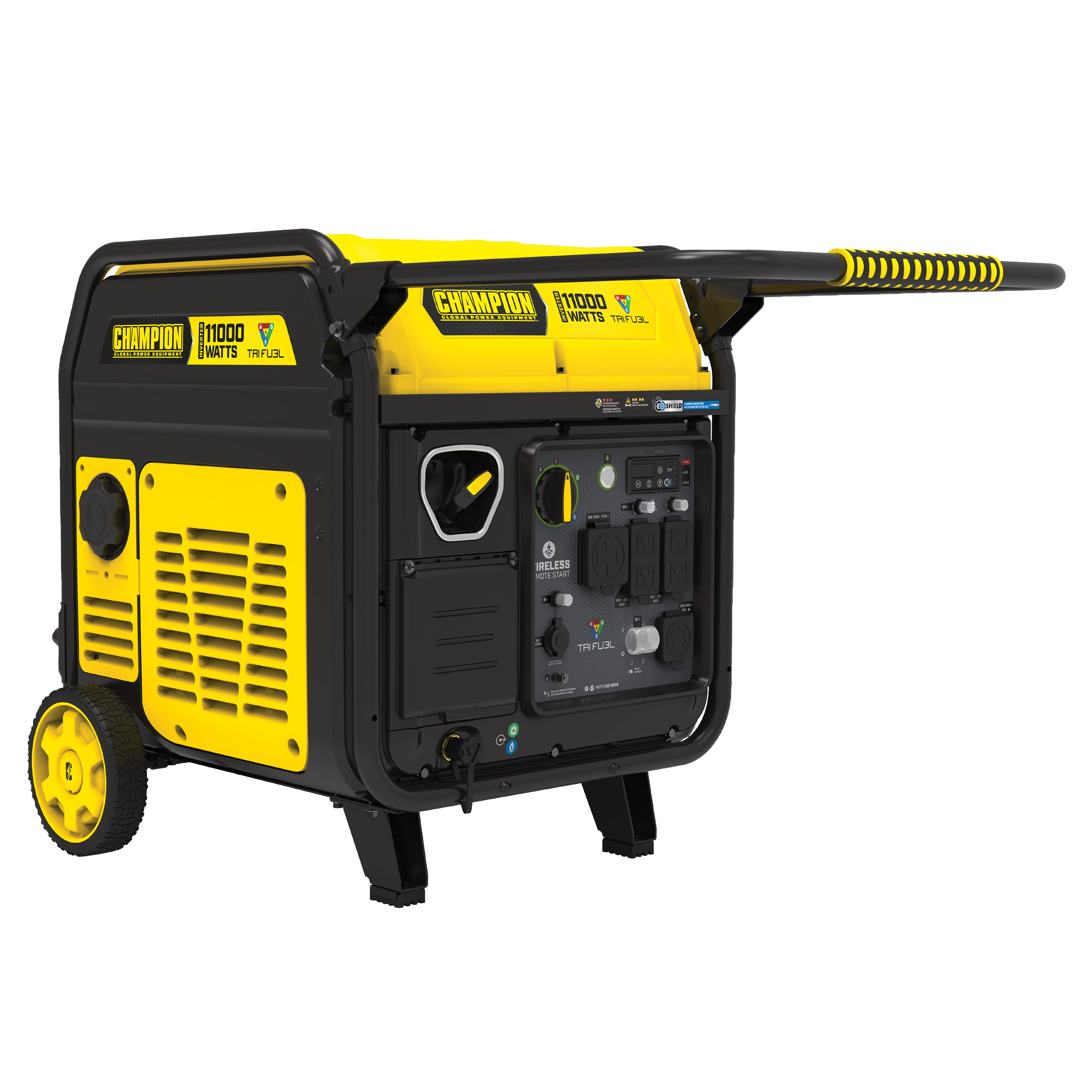 Champion 11000W Remote Start Tri-Fuel Portable Inverter Generator - Image 4