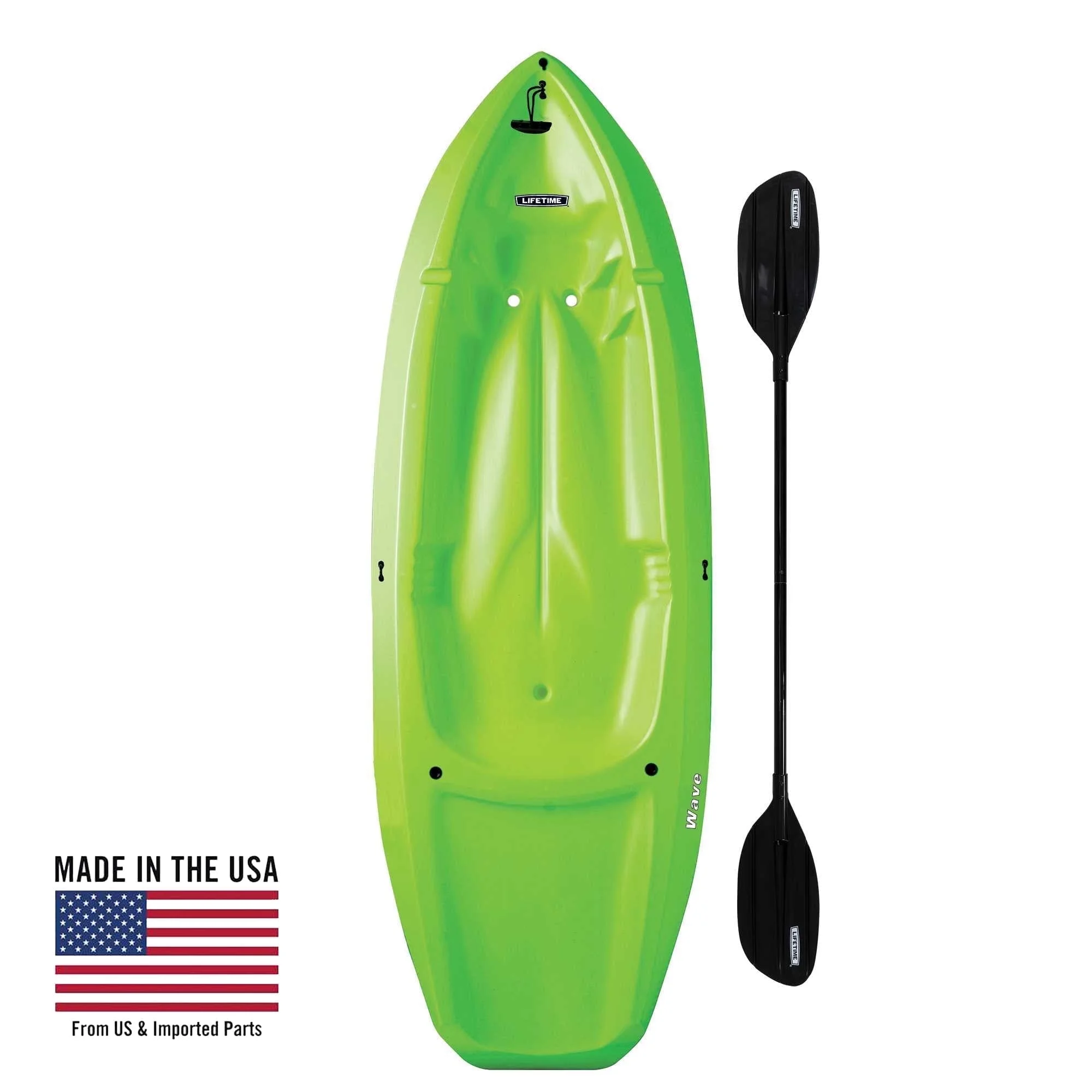 Lifetime Wave 6 ft Youth Kayak, Fire Red (91401) - Image 50