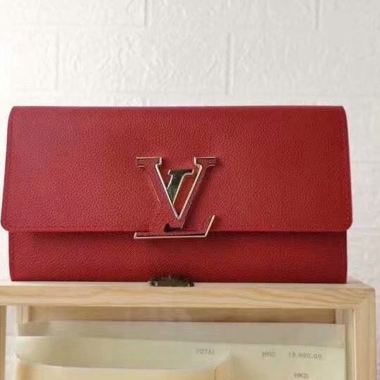 Louis Vuitton LV Capucines Taurillon Wallet1:1High-quality replica