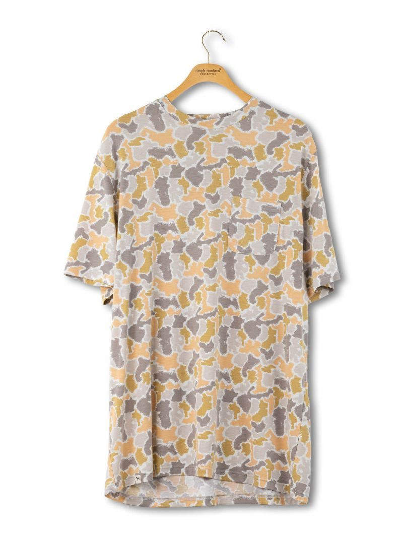 0126-MN-TEE-CAMO-GRNCMO - Simply Southern Outlet