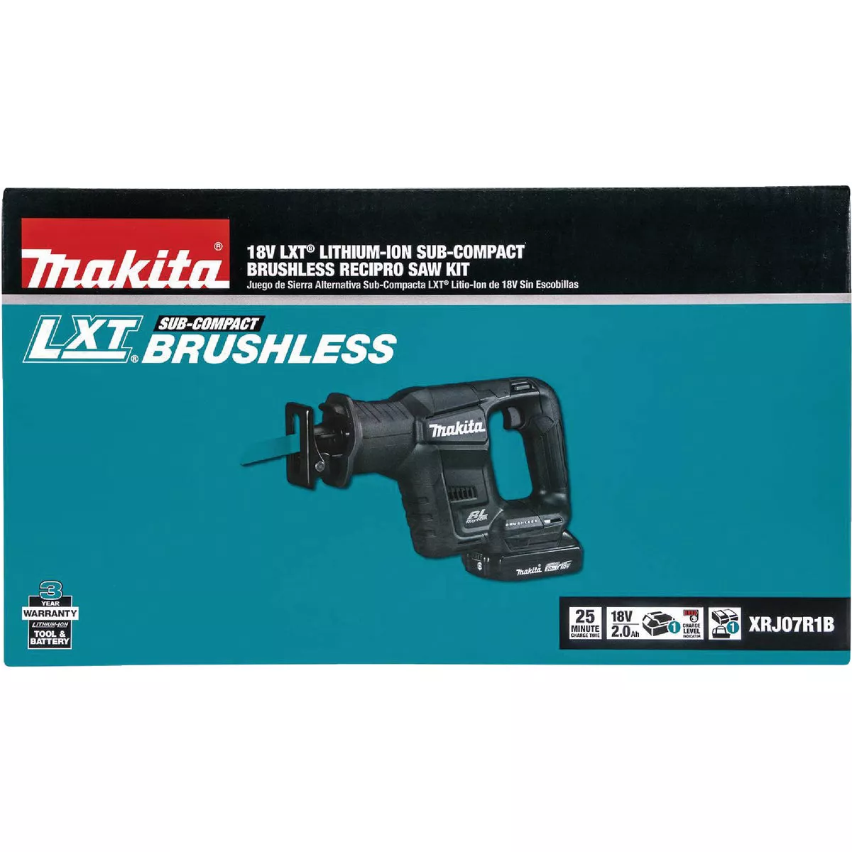 Makita 18V LXT Lithium-Ion Brushless Sub-Compact Cordless Reciprocating Saw Kit