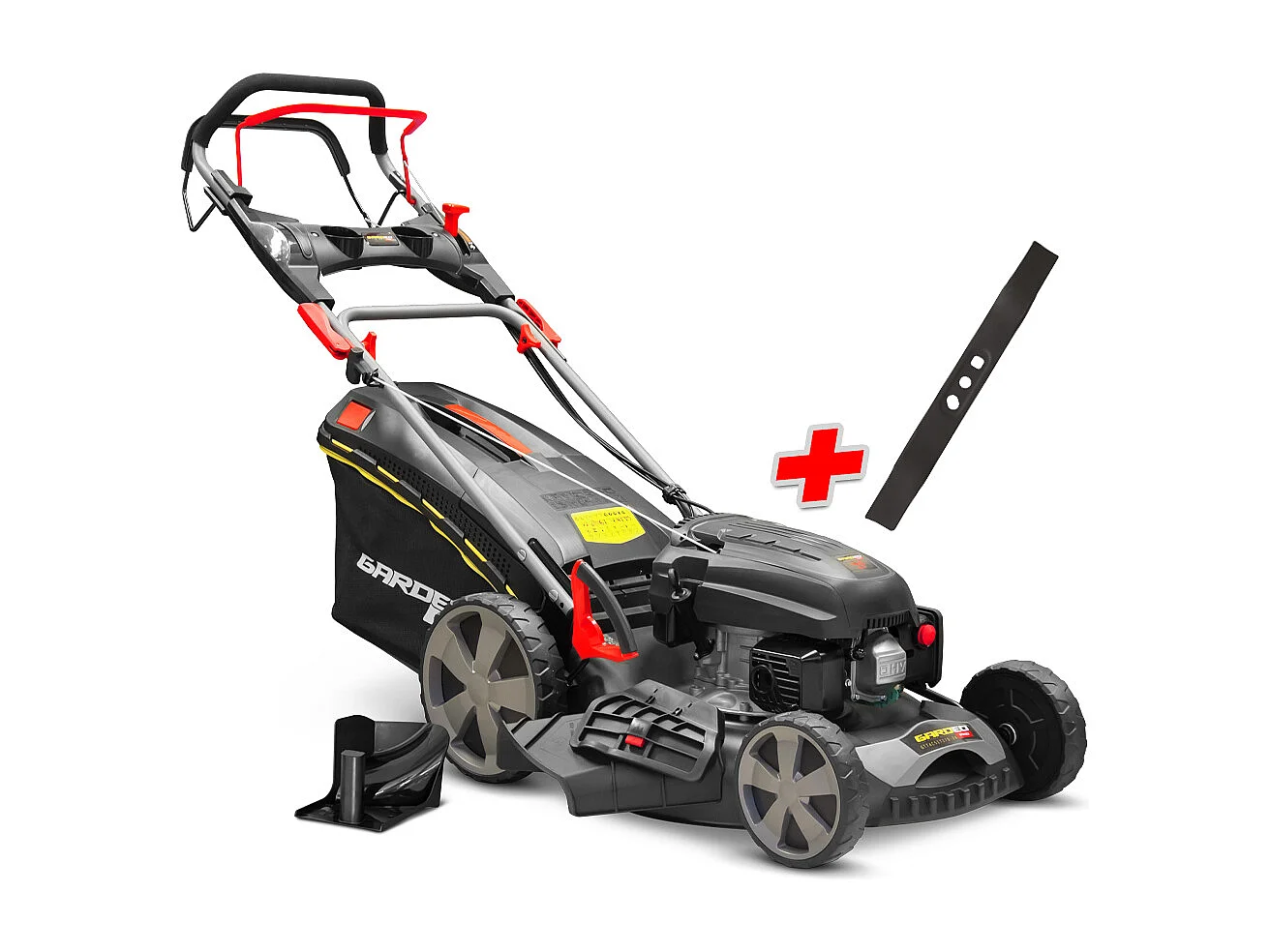 Tondeuse thermique autotractée 170.1cc - 50.8cm livrée avec 2 lames + mulching