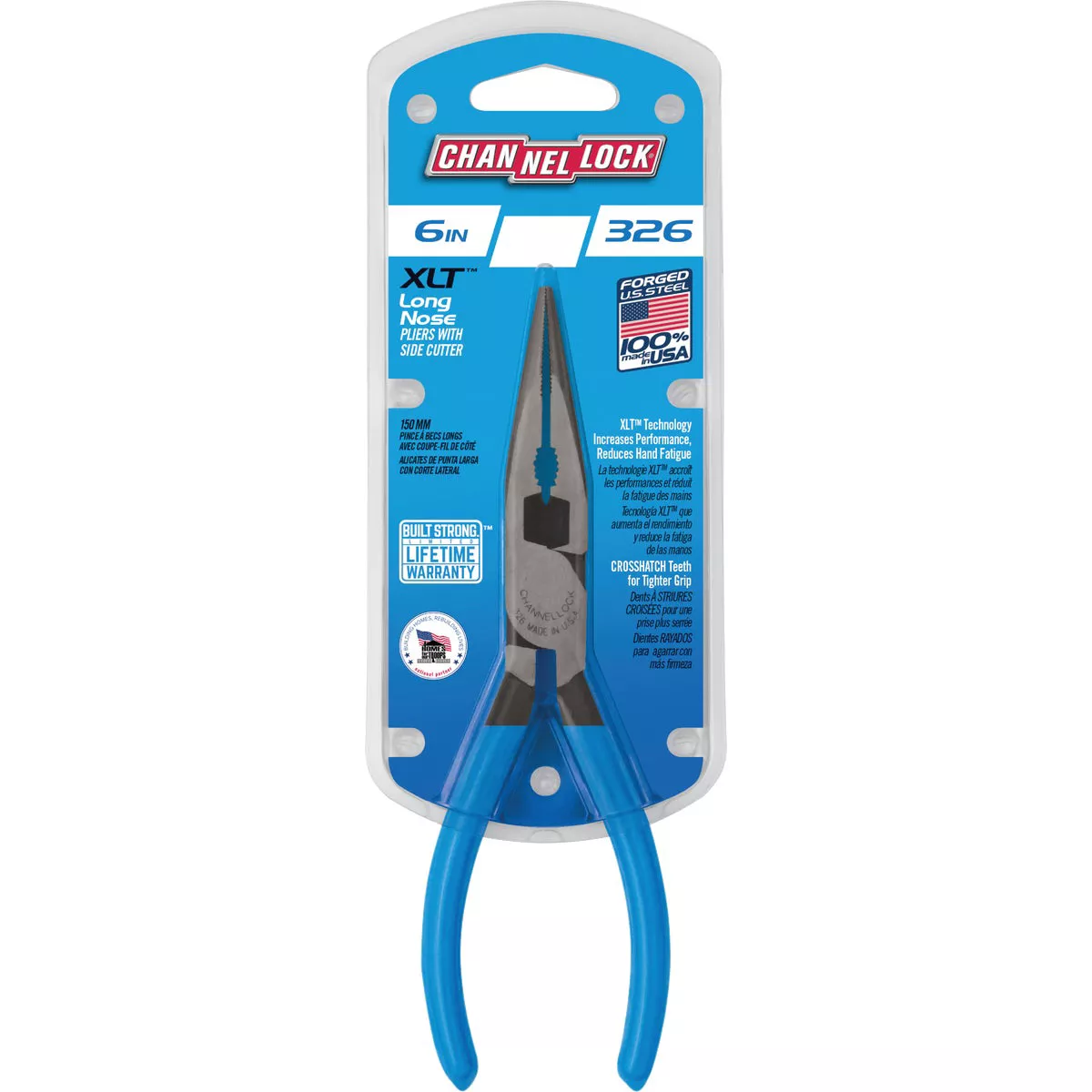 Channellock 6 In. E-Series Long Nose Pliers