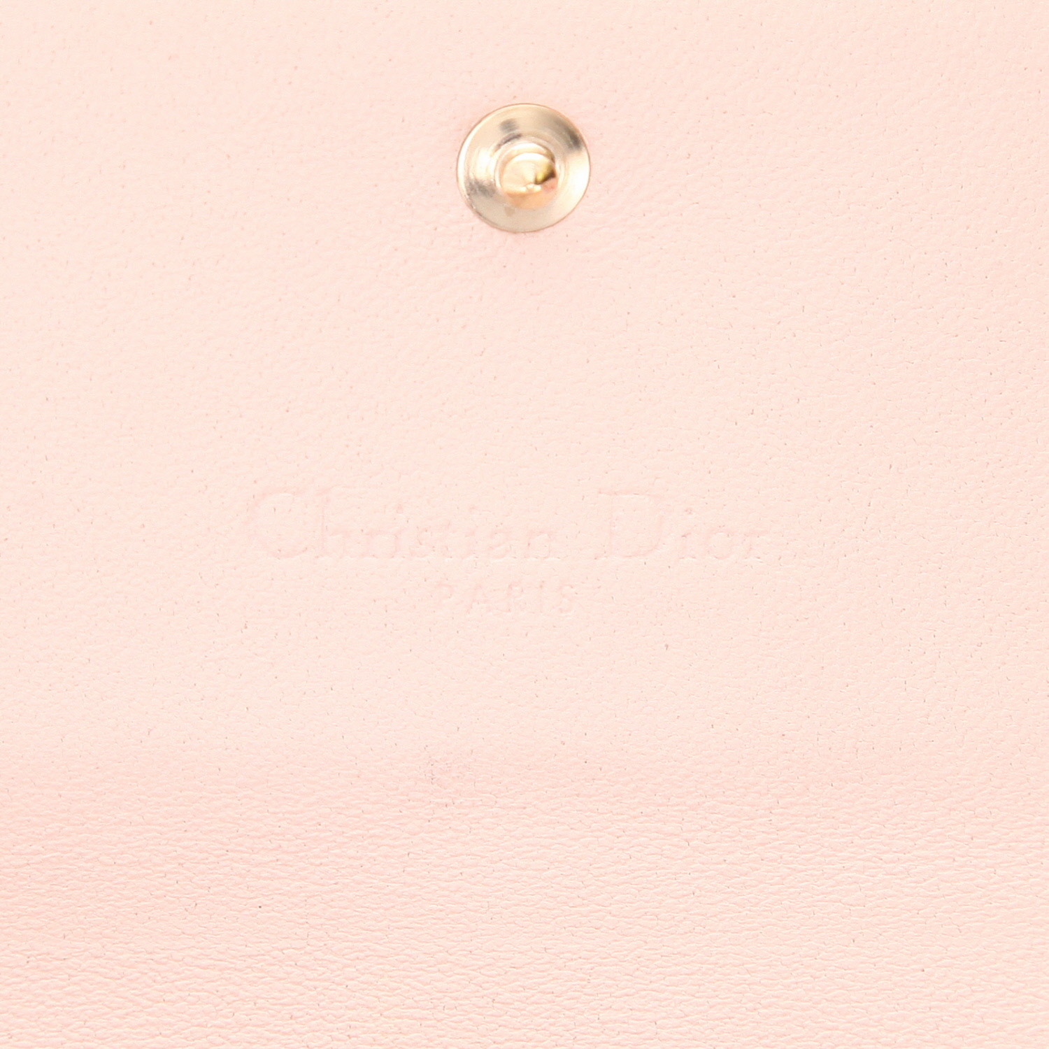 Dior Cannage wallet in pink leather1:1High-quality replica