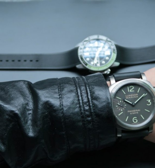 Replica Panerai Luminor Marina PAM564 Distressed Calfskin Strap - Top club