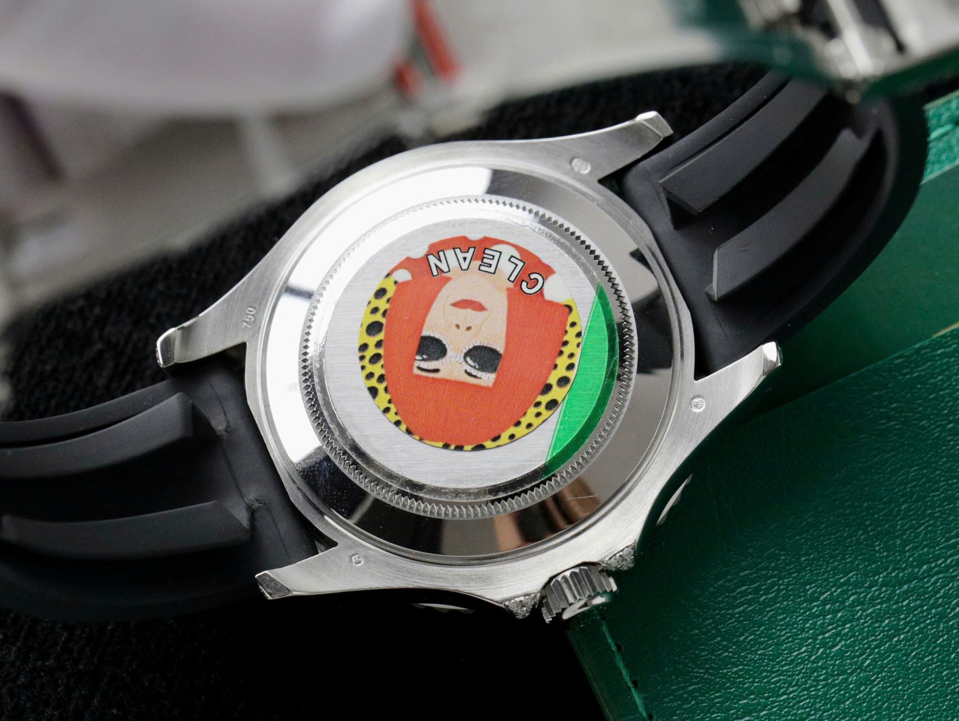 Rolex Yacht-Master Replica Watch Full Diamond Moissanite Rubber Strap 42mm - Top club