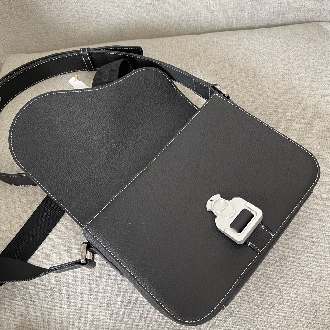 Mini Saddle Bag With Strap Black For Women 9in/23cm 1ADPO049YKK_H00N1:1High-quality replica