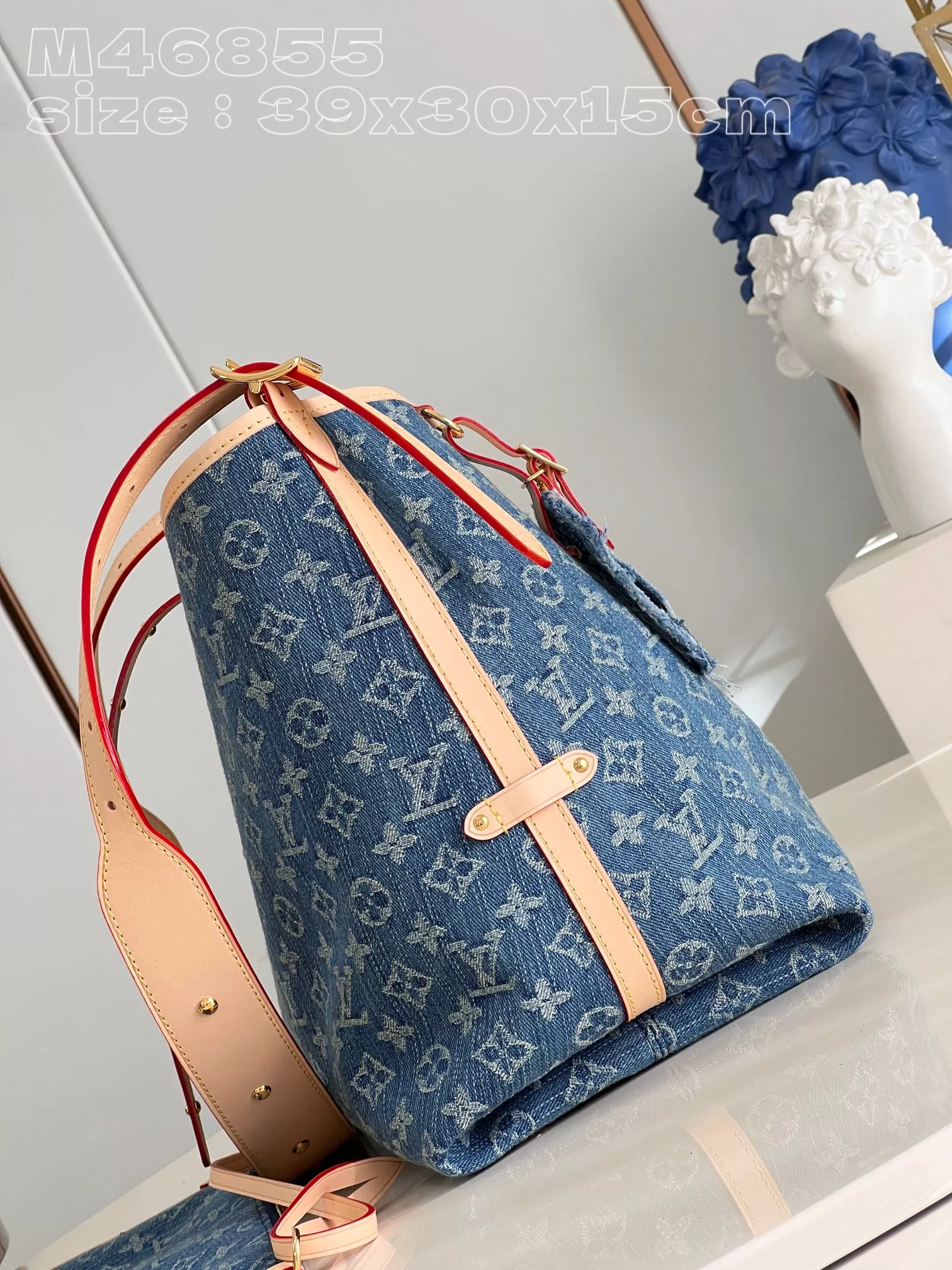 CarryAll MM Monogram Denim1:1High-quality replica