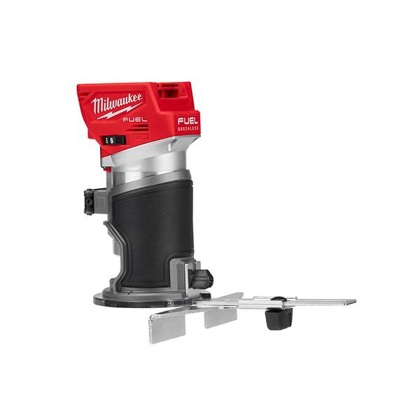 M18 FUEL 18V Lithium-Ion Brushless Cordless Compact Router w/ Compact Router Plunge Base - Image 6