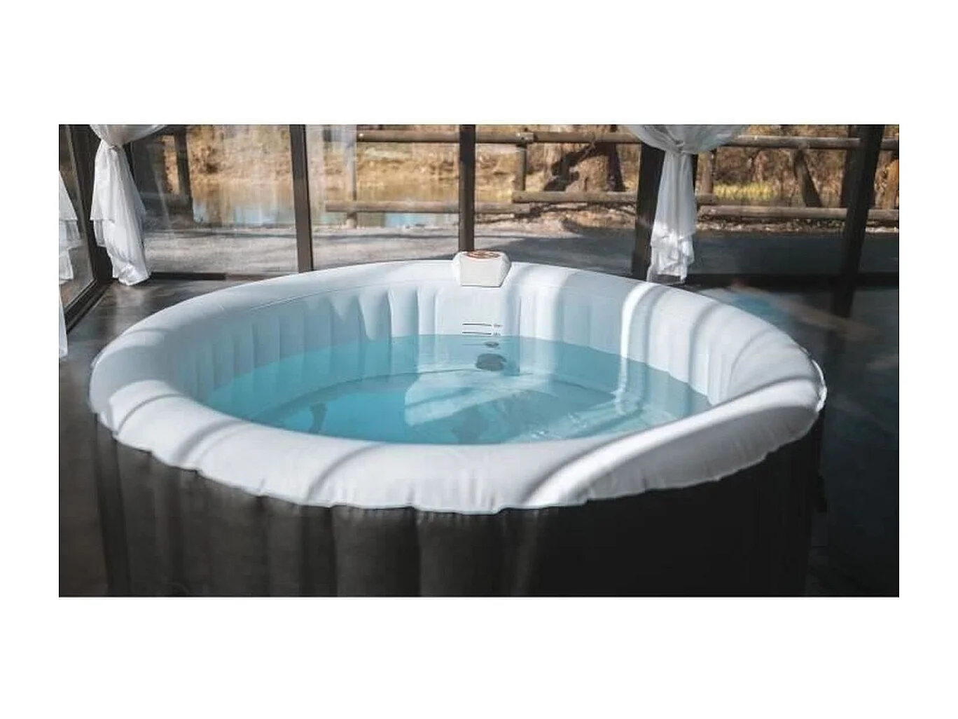 SUNSPA Spa Gonflable rond 6 places