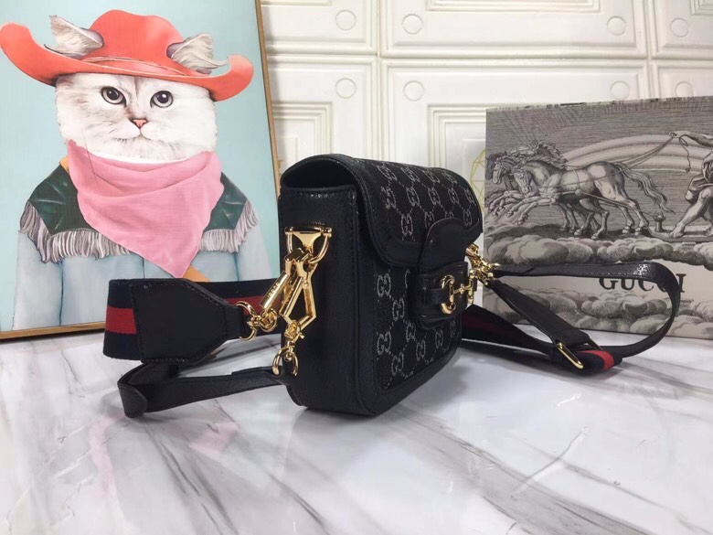 Replica Gucci Double G Horsebit 1955 Gg Mini Bag 6585741:1High-quality replica