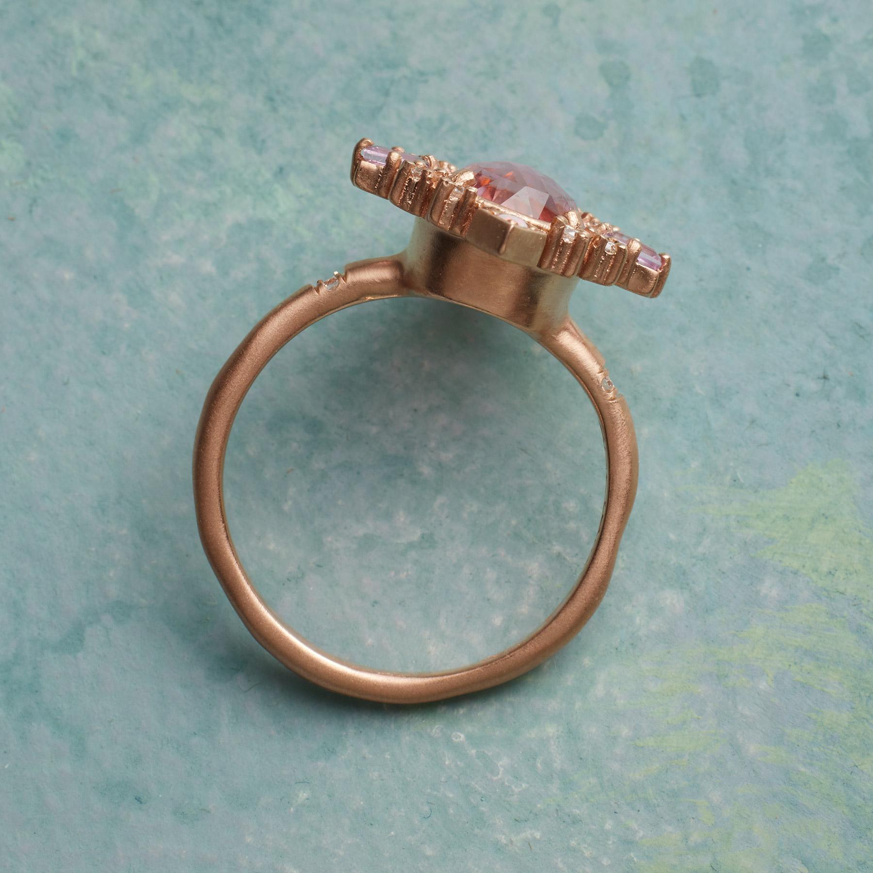 Rose Starburst Ring - Sundance Clothing