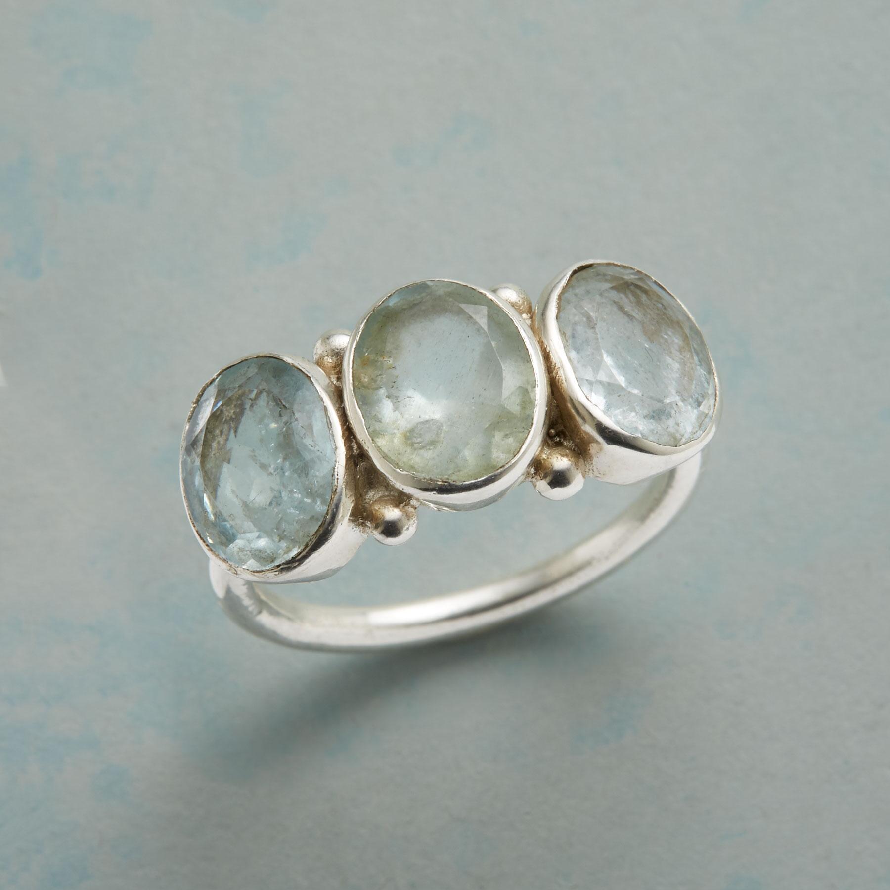 Aqua Trifecta Ring - Sundance Clothing