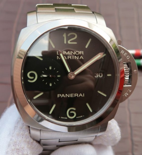 Replica Panerai ZF Luminor 1950 3 Days PAM328 SS Bracelet - Top club
