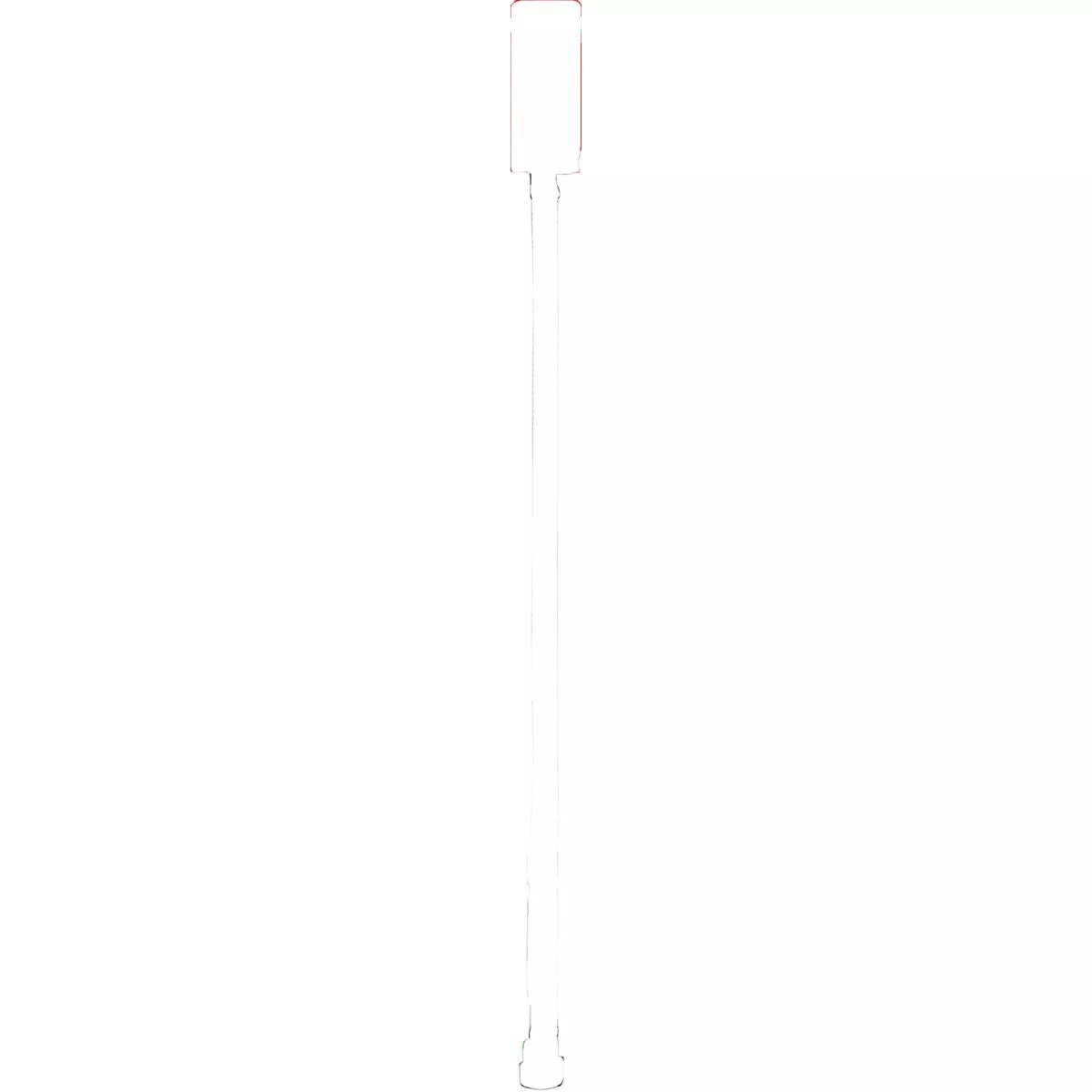 Lasco 1/2 In. FIP x 7/8 In. BC x 20 In. L Poly Braided Vinyl Toilet Connector