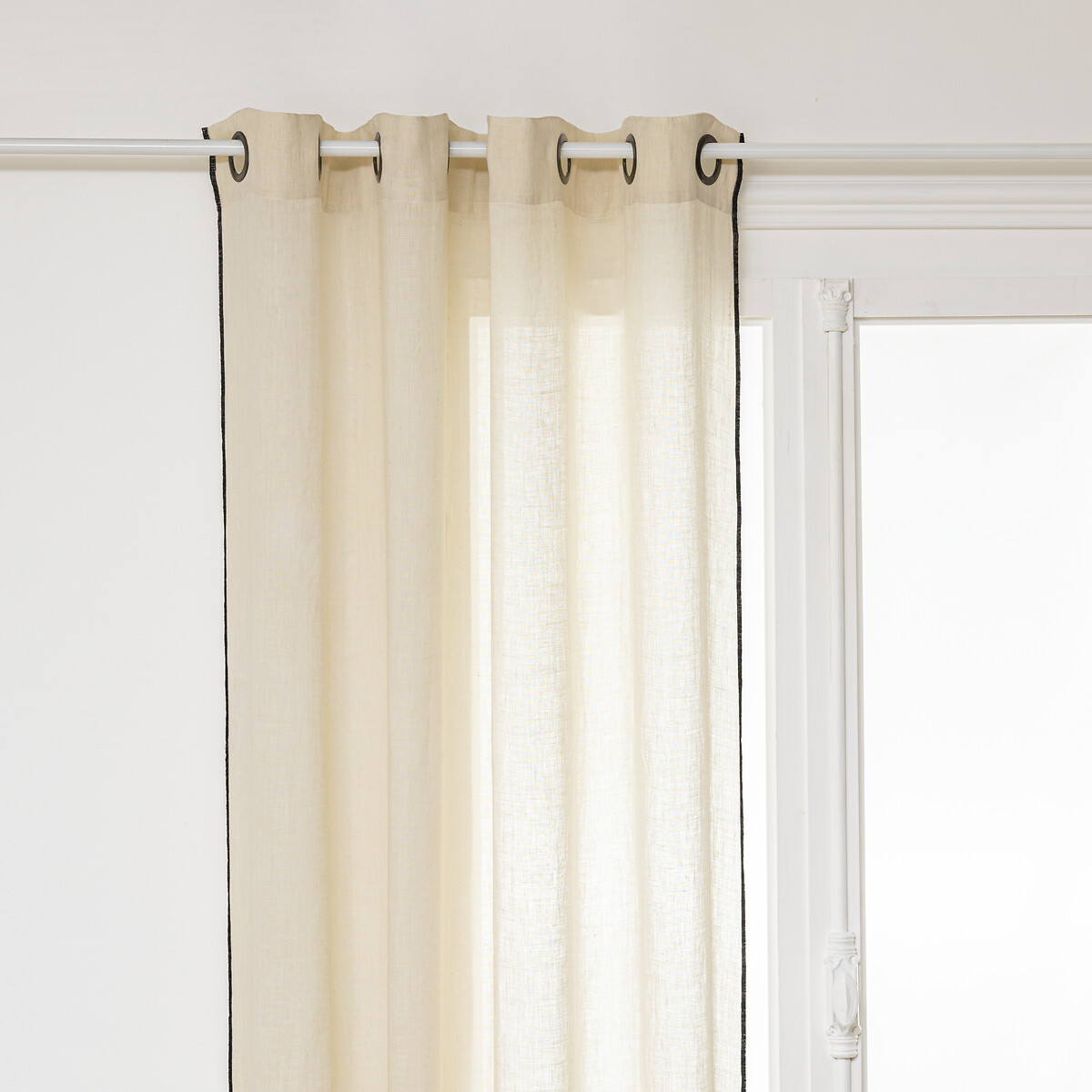 Curtain "Linah" Beige, 130x260 cm