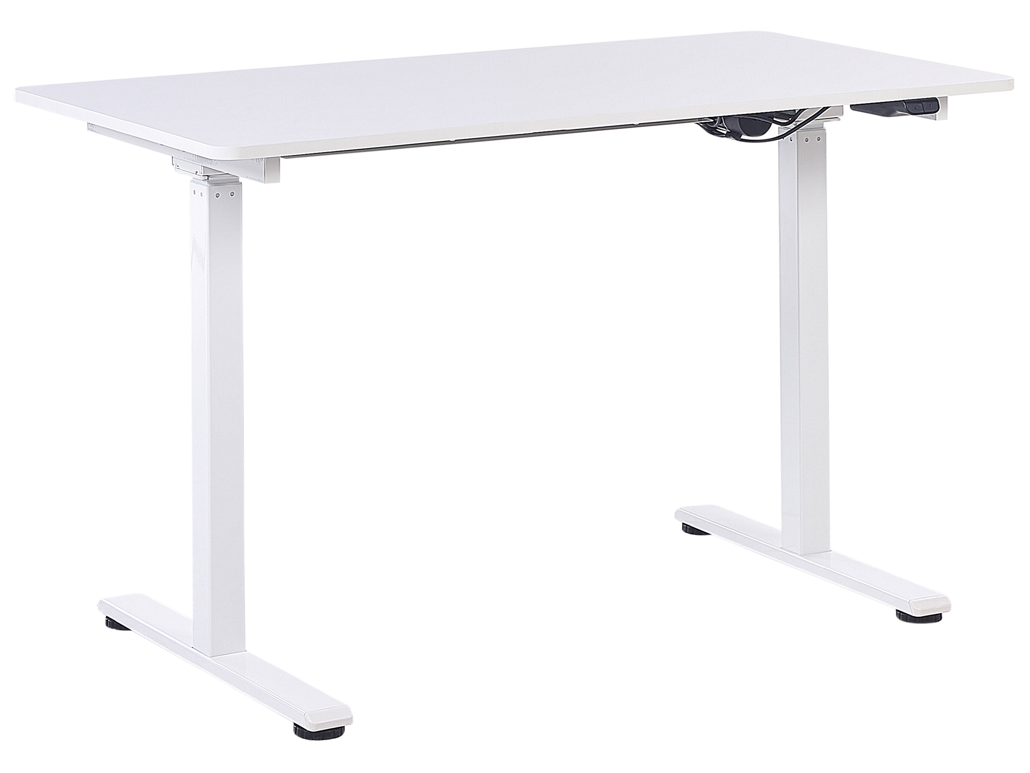 Electric Adjustable Standing Desk GRIFTON White 120 cm 60 cm