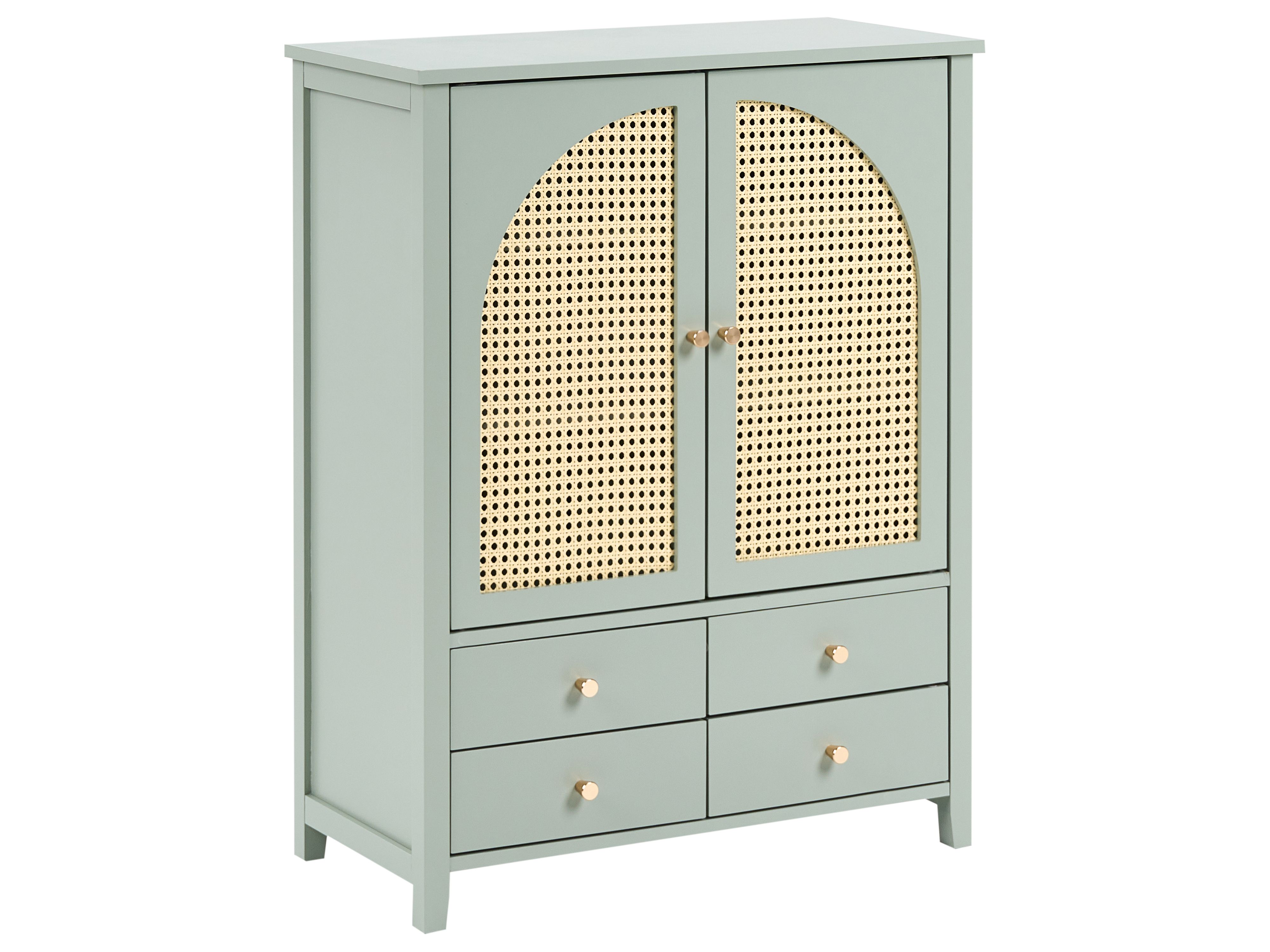 Shoe Storage Cabinet BENDIGO Mint Green