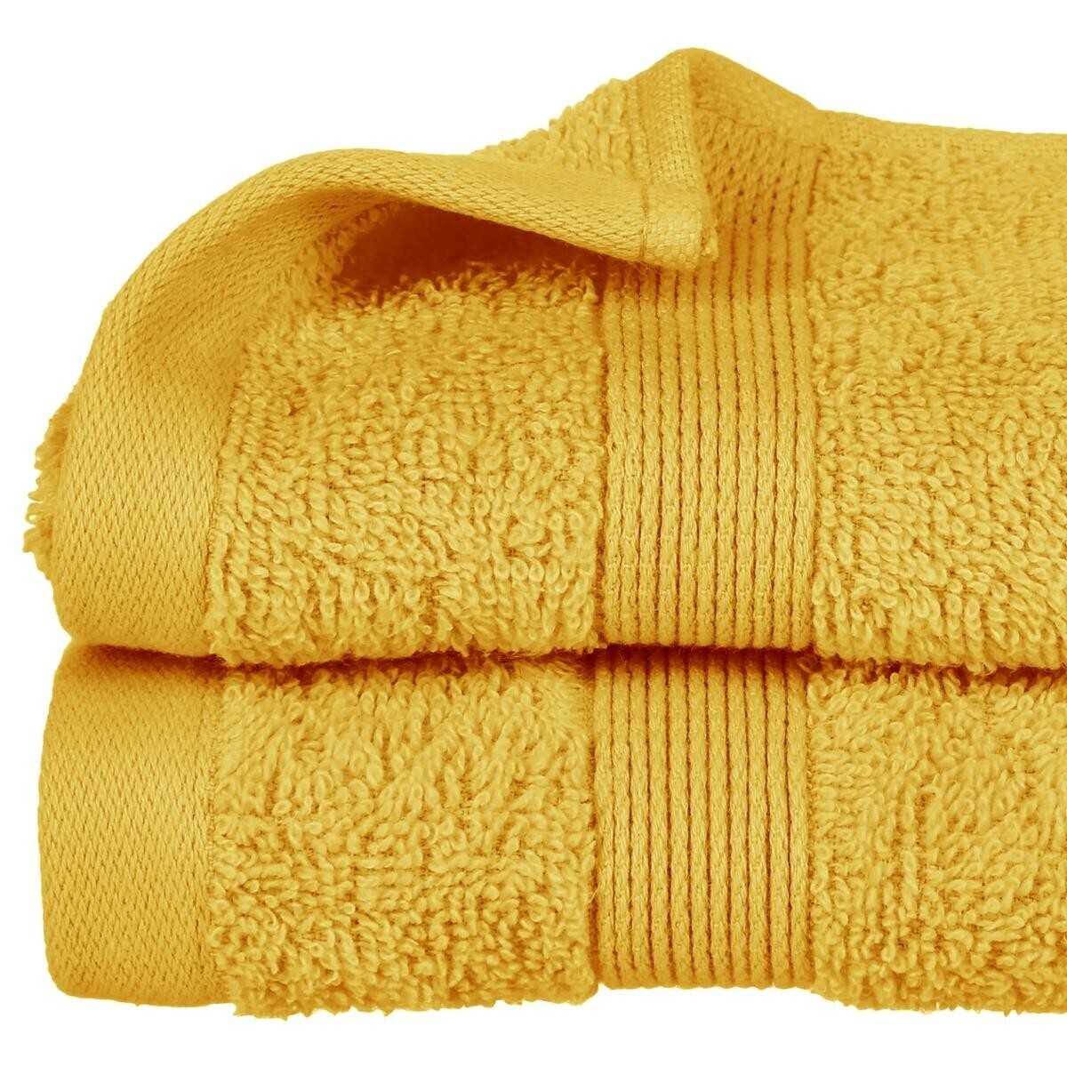 Guest towel "Essential", cotton Yellow, 30x50 cm, 400 g/m&sup2;