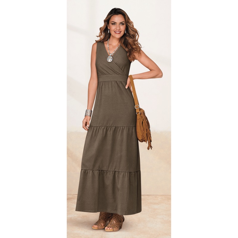 Must-Have Knit Maxi Dress - MIDNIGHT VELVET CATALOG