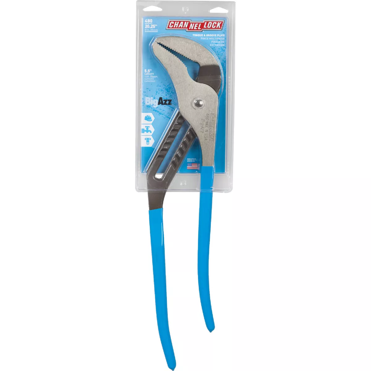 Channellock 20 In. Straight Jaw Groove Joint Pliers