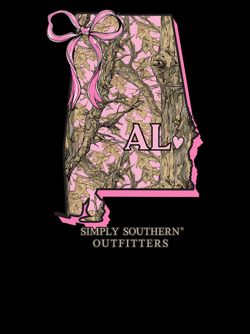 LS-STATE-AL-BLK - Simply Southern Outlet