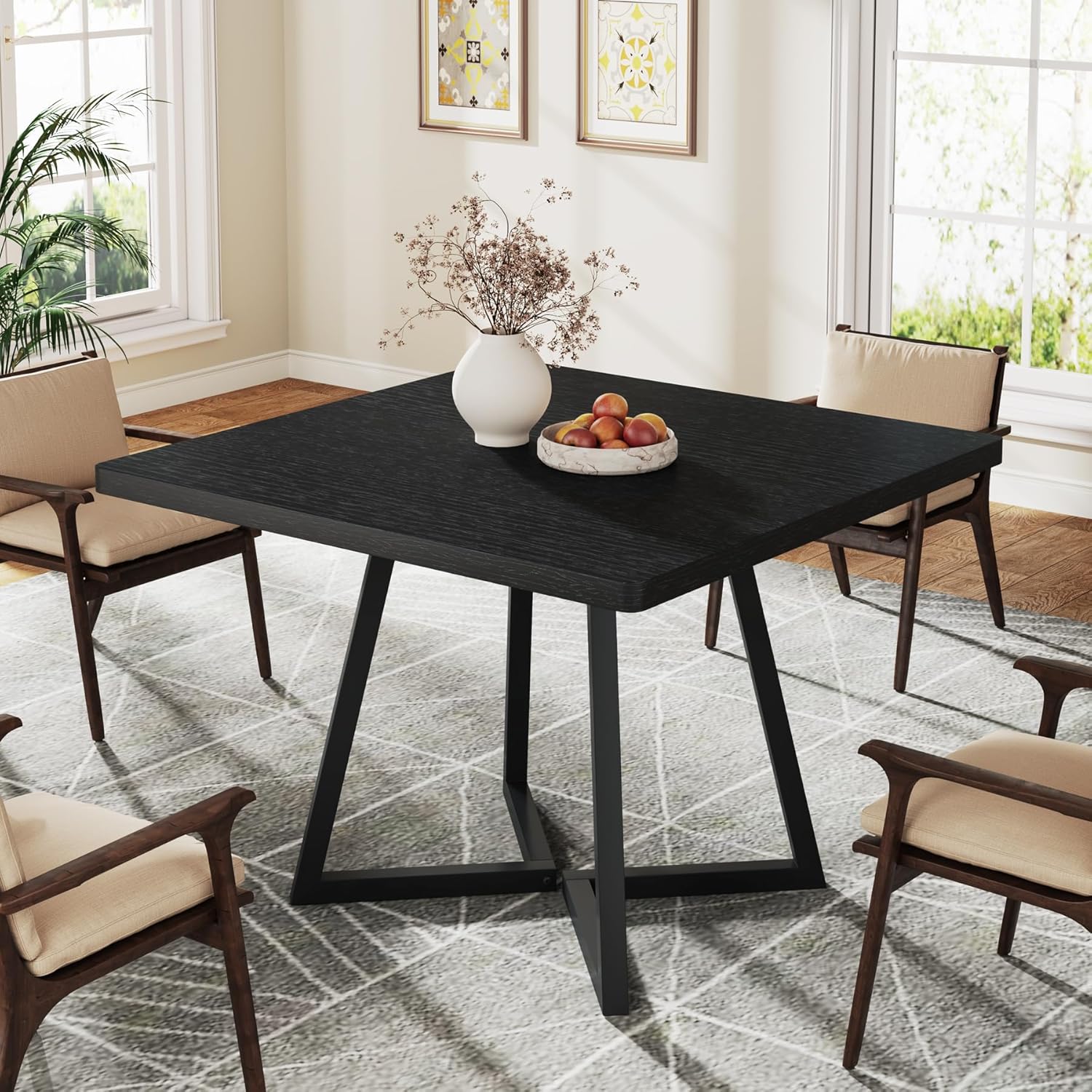 Tribesigns Square Dining Table for 2, 31.5