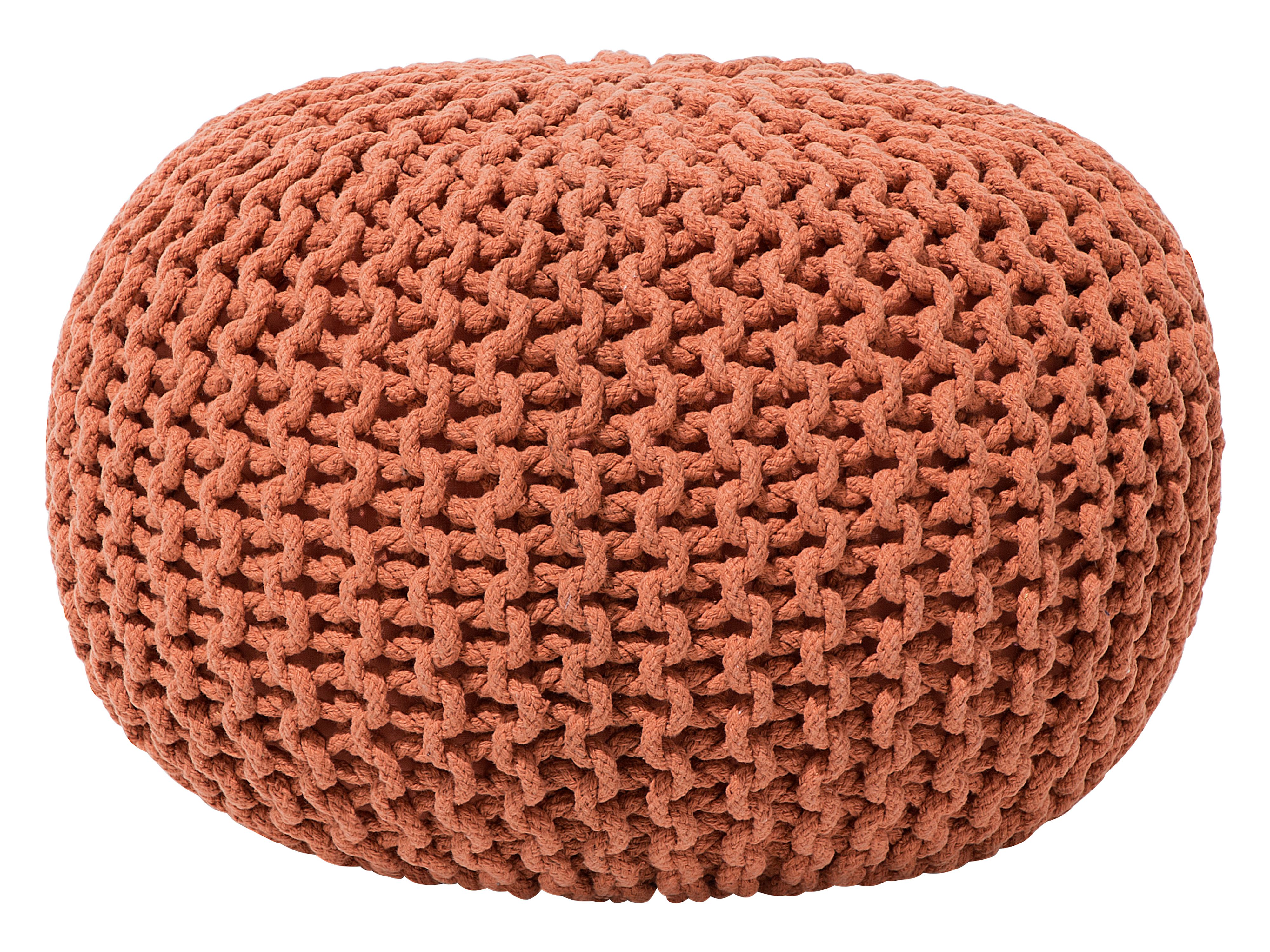 Pouffe CONRAD Cotton Copper