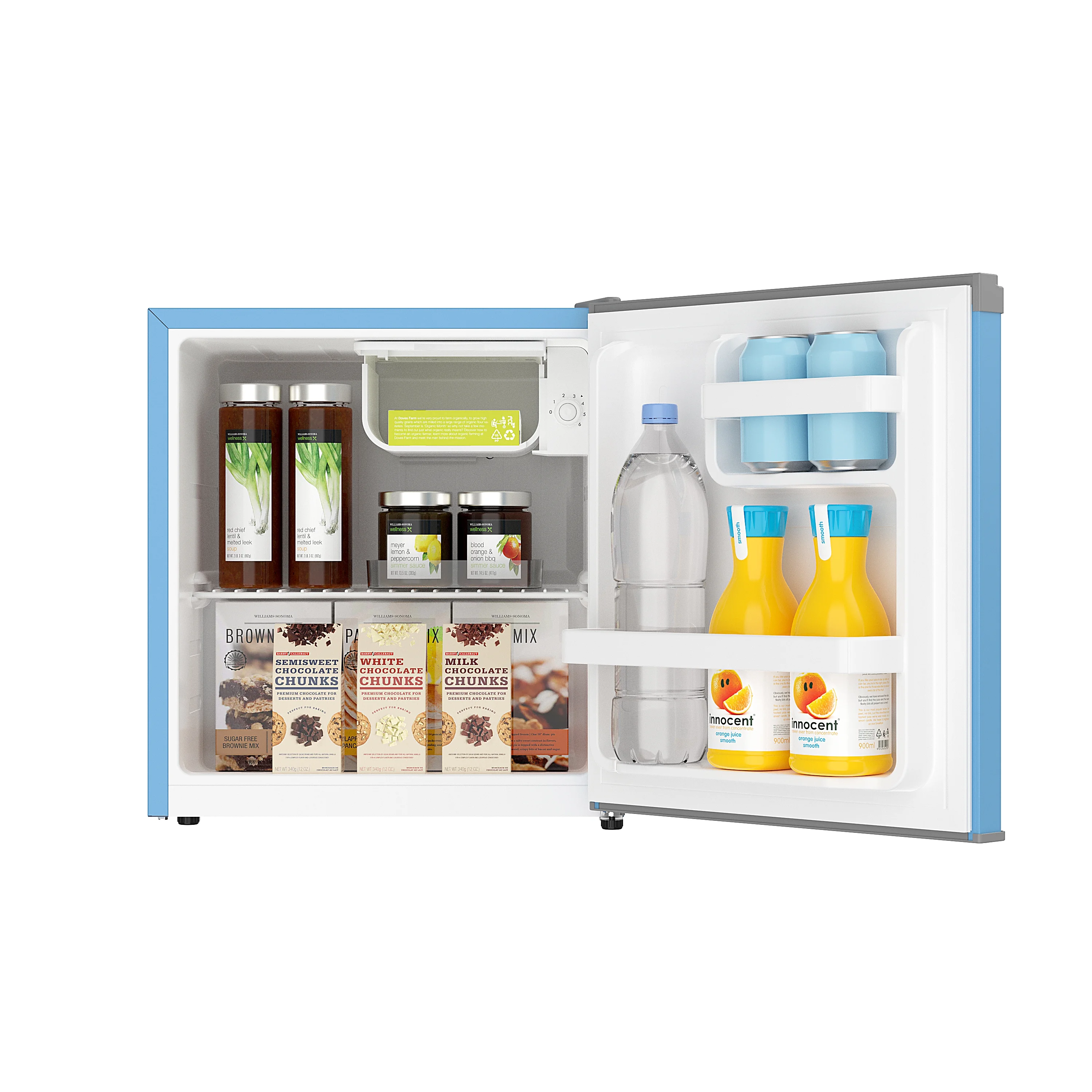 Frigidaire 1.6 Cu. ft. Single Door Compact Refrigerator EFR115, Purple - Image 7