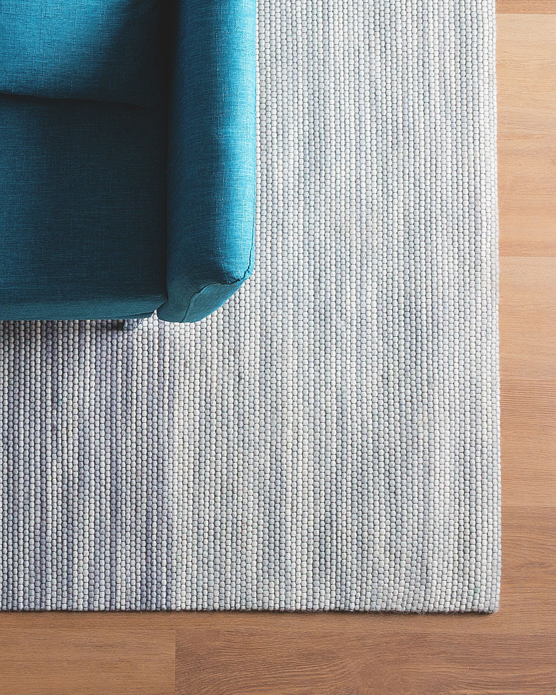 Rug KAPAKLI Grey 160 x 230 cm Wool