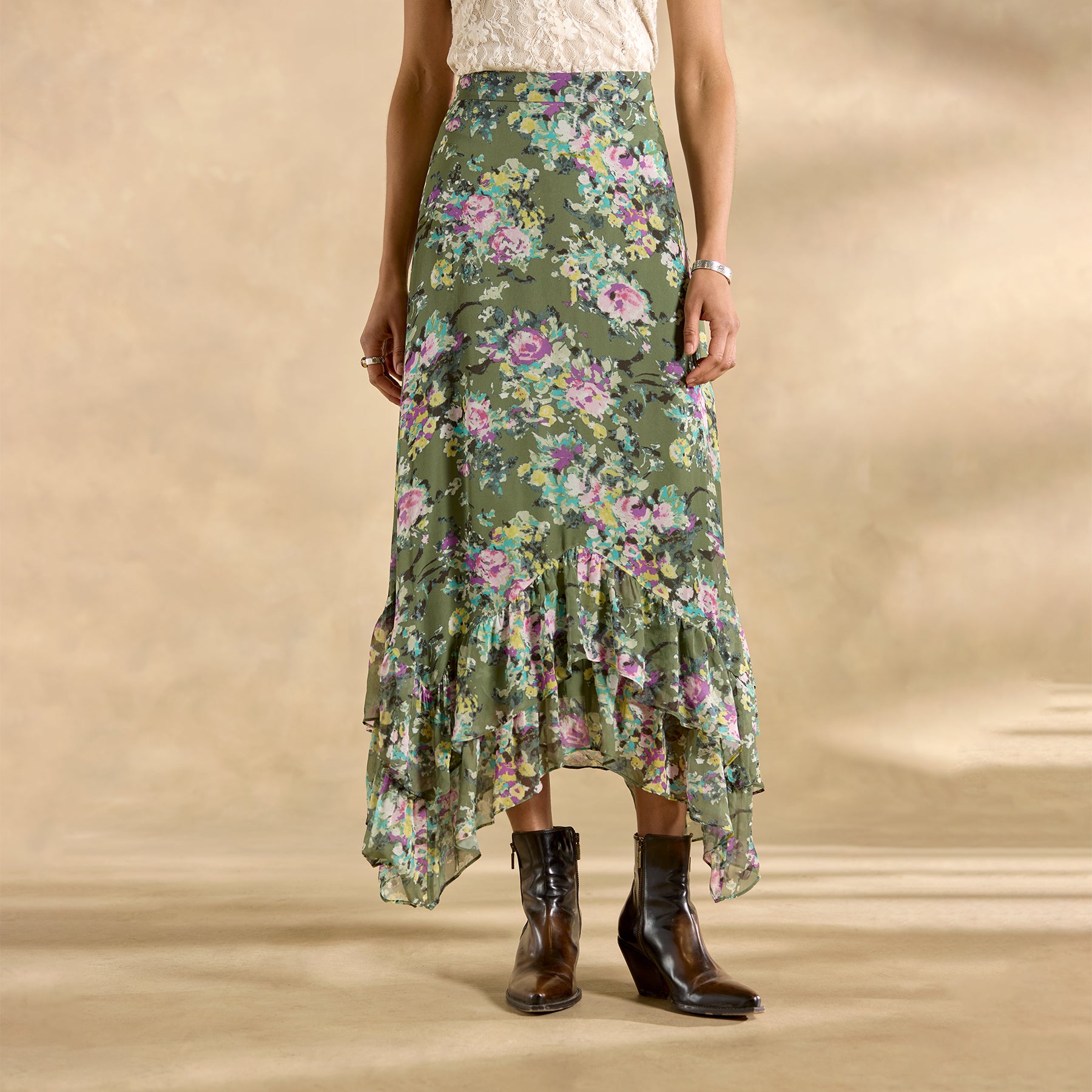 Champs De Fleur Skirt - Sundance Clothing