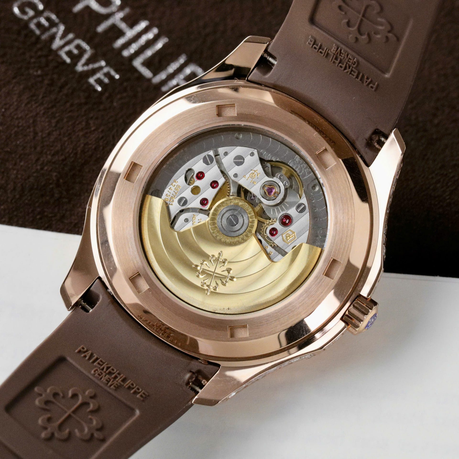 Patek Philippe Replica 11 Watch Aquanaut 5167R Dial Brown GR Factory 40mm - Top club