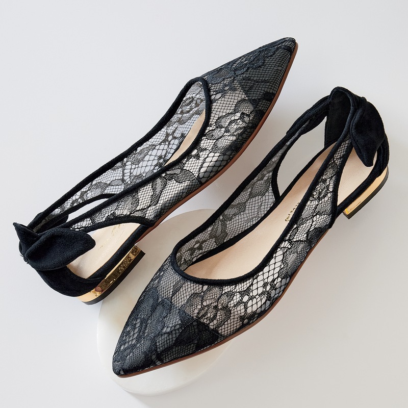 Lace Flat - MIDNIGHT VELVET CATALOG