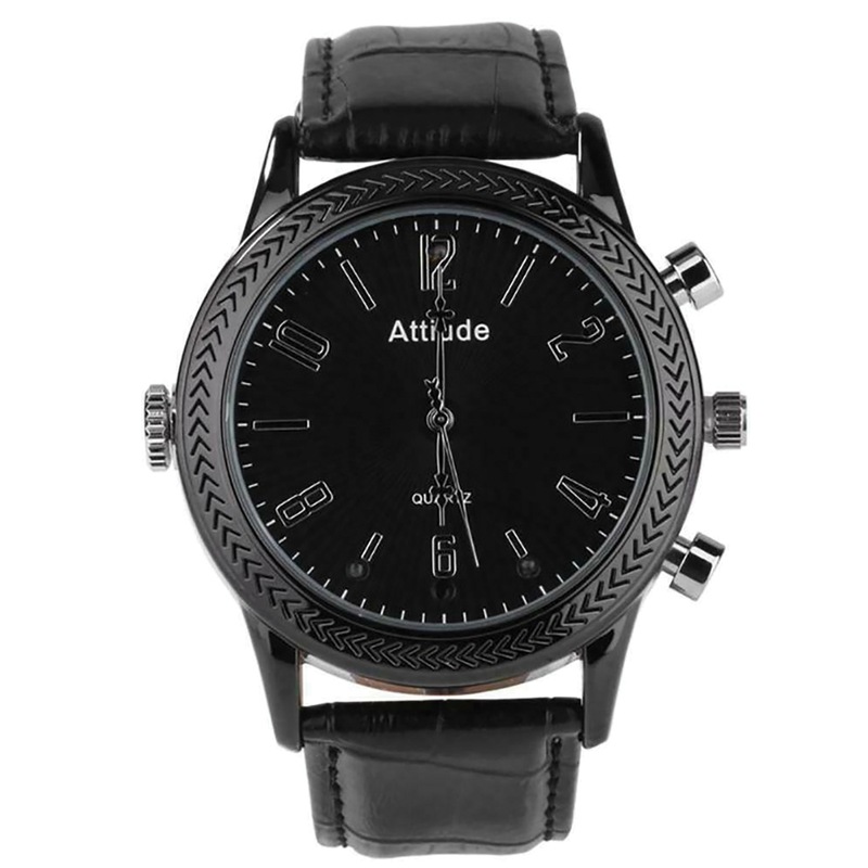 Stealth Spy Watch with Hidden 1080p HD Camera - MIDNIGHT VELVET CATALOG