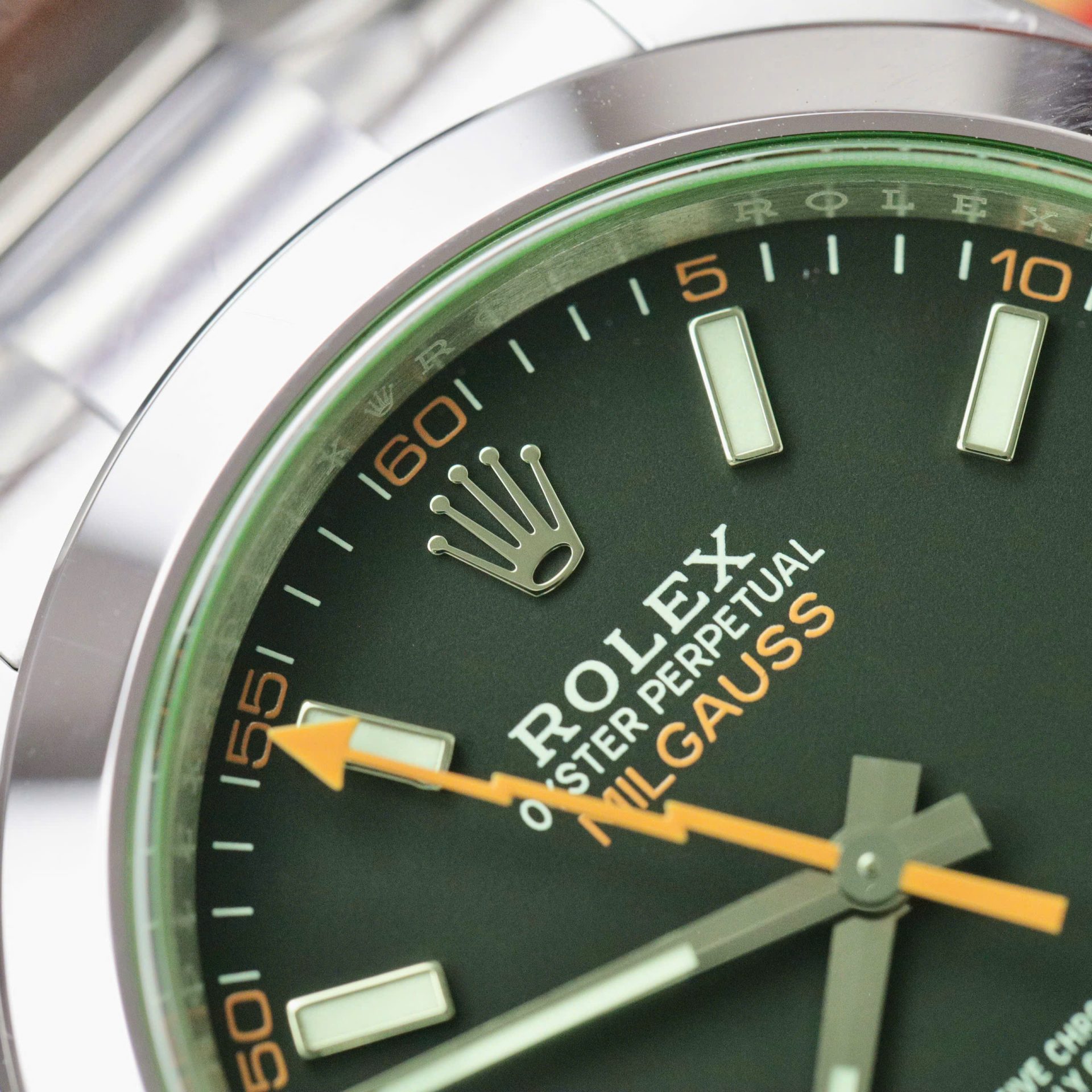 Rolex Milgauss 116400GV Best Replica Watch Oyster Strap VS Factory 40mm - Top club