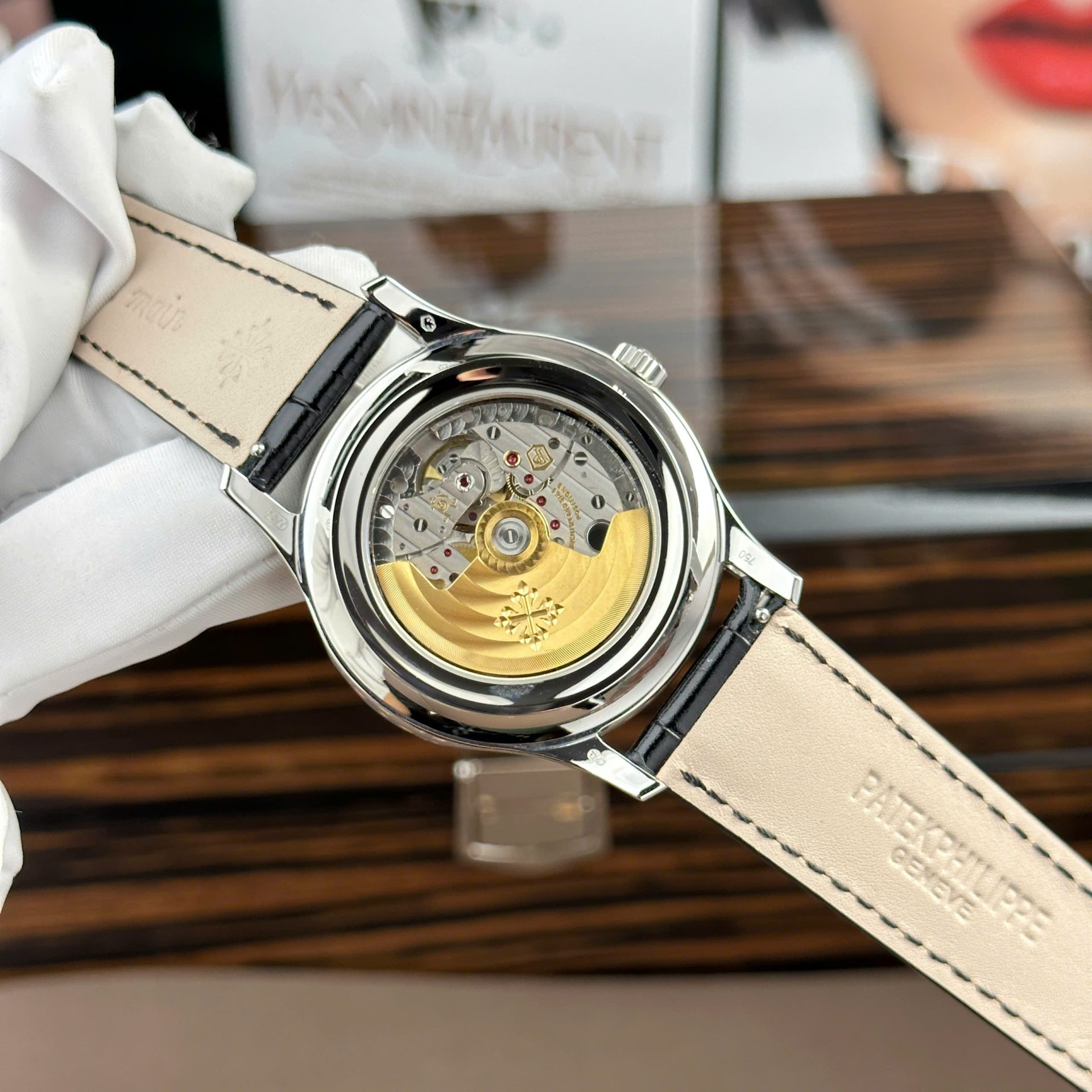 Patek Philippe Complications 5205 Best Replica Watch Gray Dial KM Factory 40mm - Top club