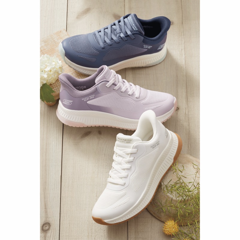 BOBS Women’s Slip-Ins Squad 4 Staple Shoe by Skechers - MIDNIGHT VELVET CATALOG