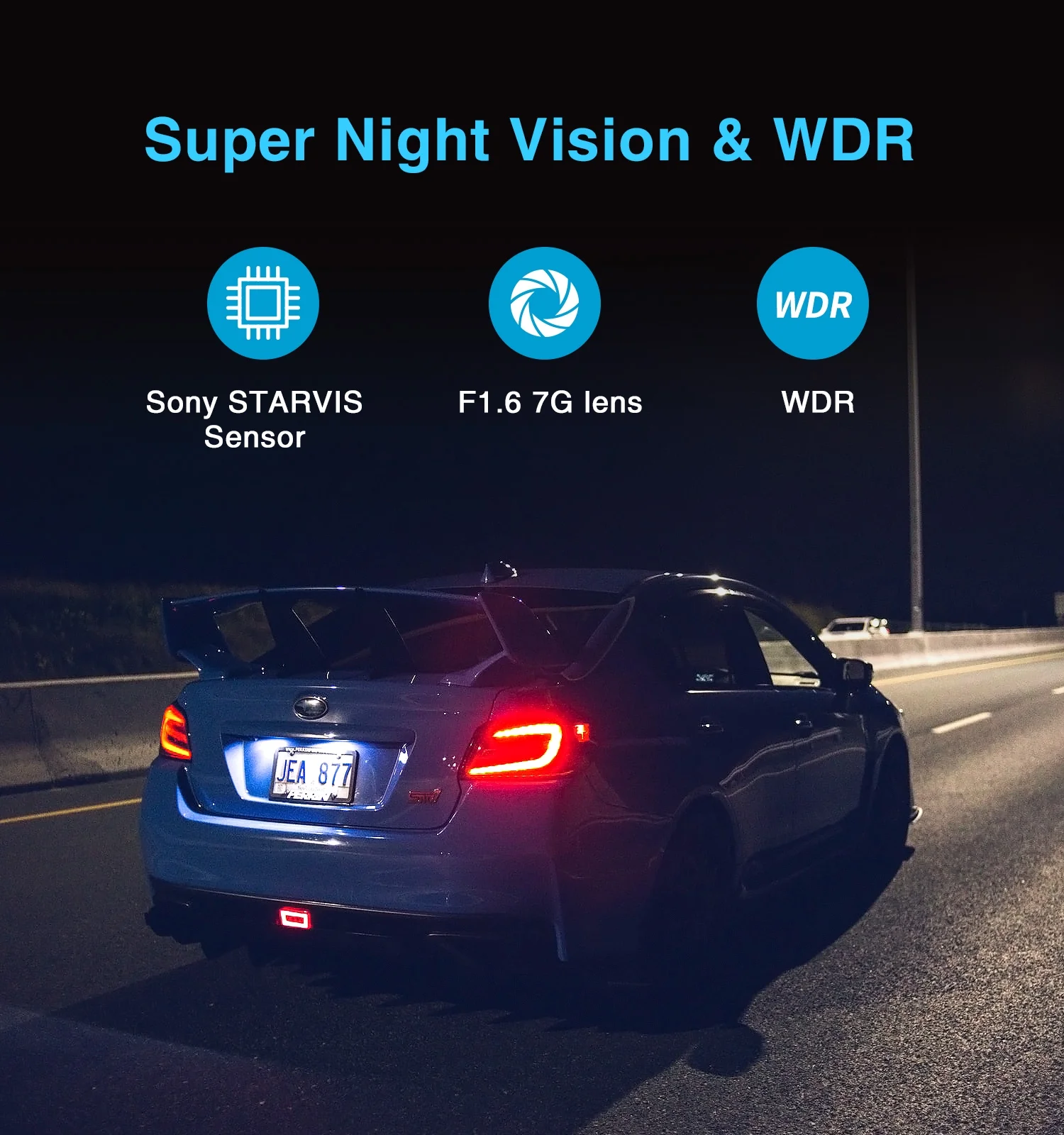 VIOFO A129 Plus Duo Dash Cam 2K 1440P 60FPS + 1080P 30FPS Wi-Fi GPS - NEW - Image 13