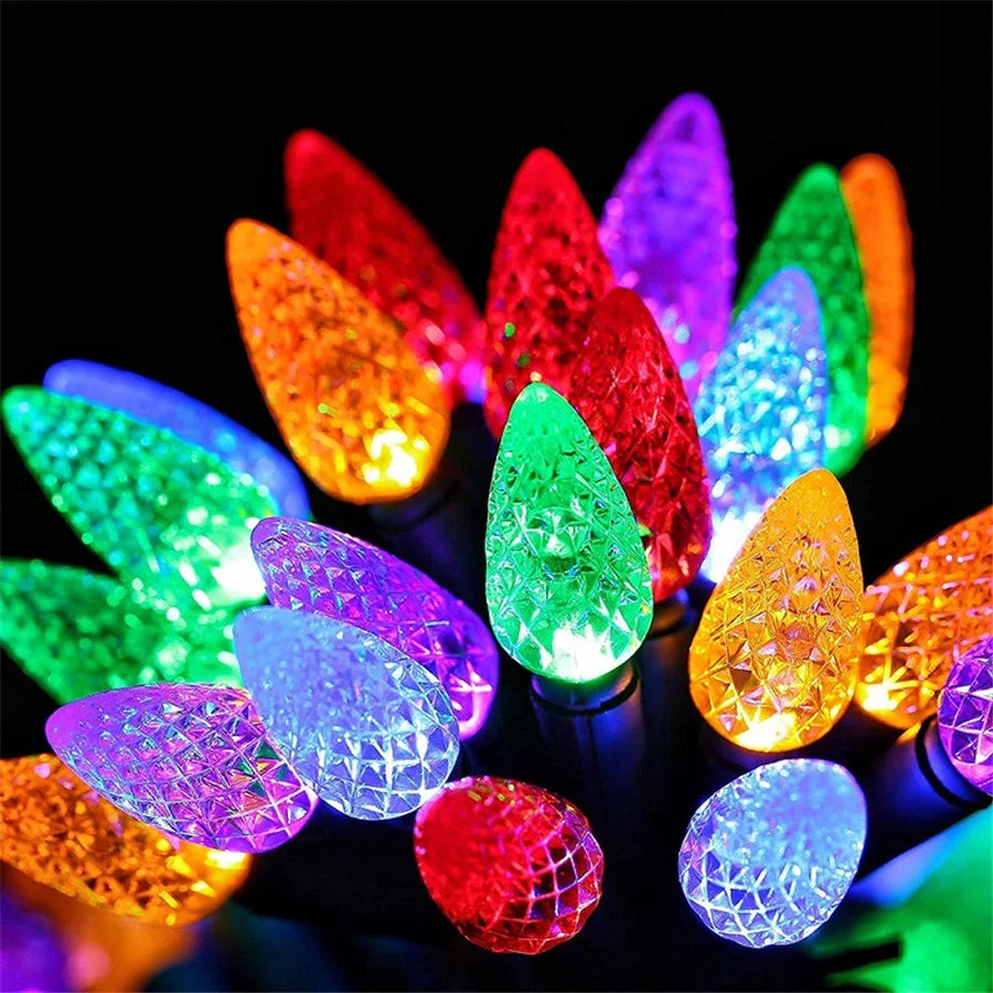 Sprookjesverlichting | Luxe Kerstgarland met 8 Modi