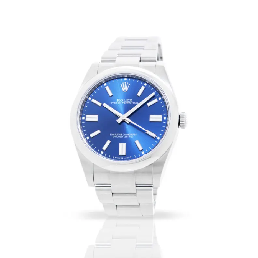 Rolex Oyster Perpetual 124300 Blue Dial Replica - Elite Watch Atelier