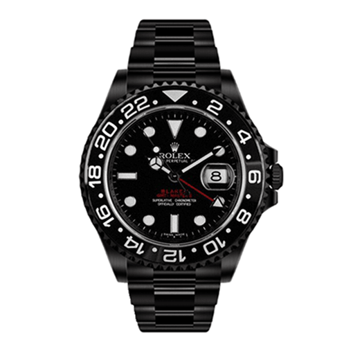 Rolex Blaken GMT-Master II Single Red Replica - Top club