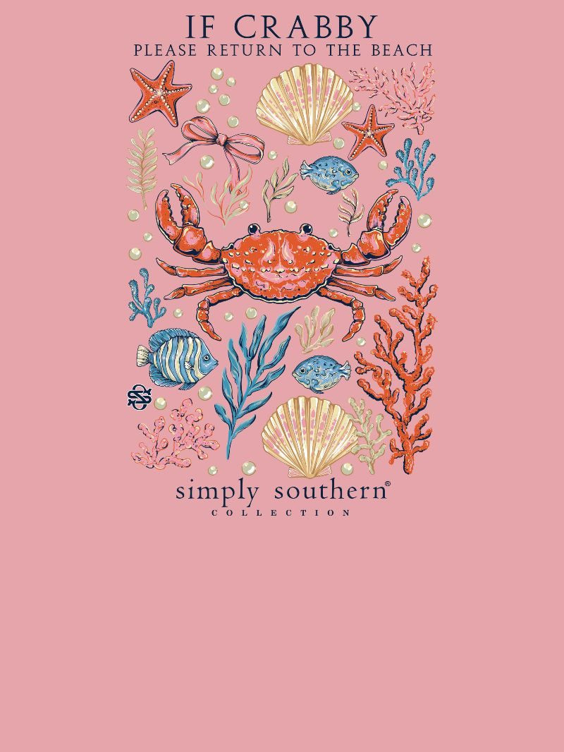 SS-CRABBY-TEAROSE - Simply Southern Outlet