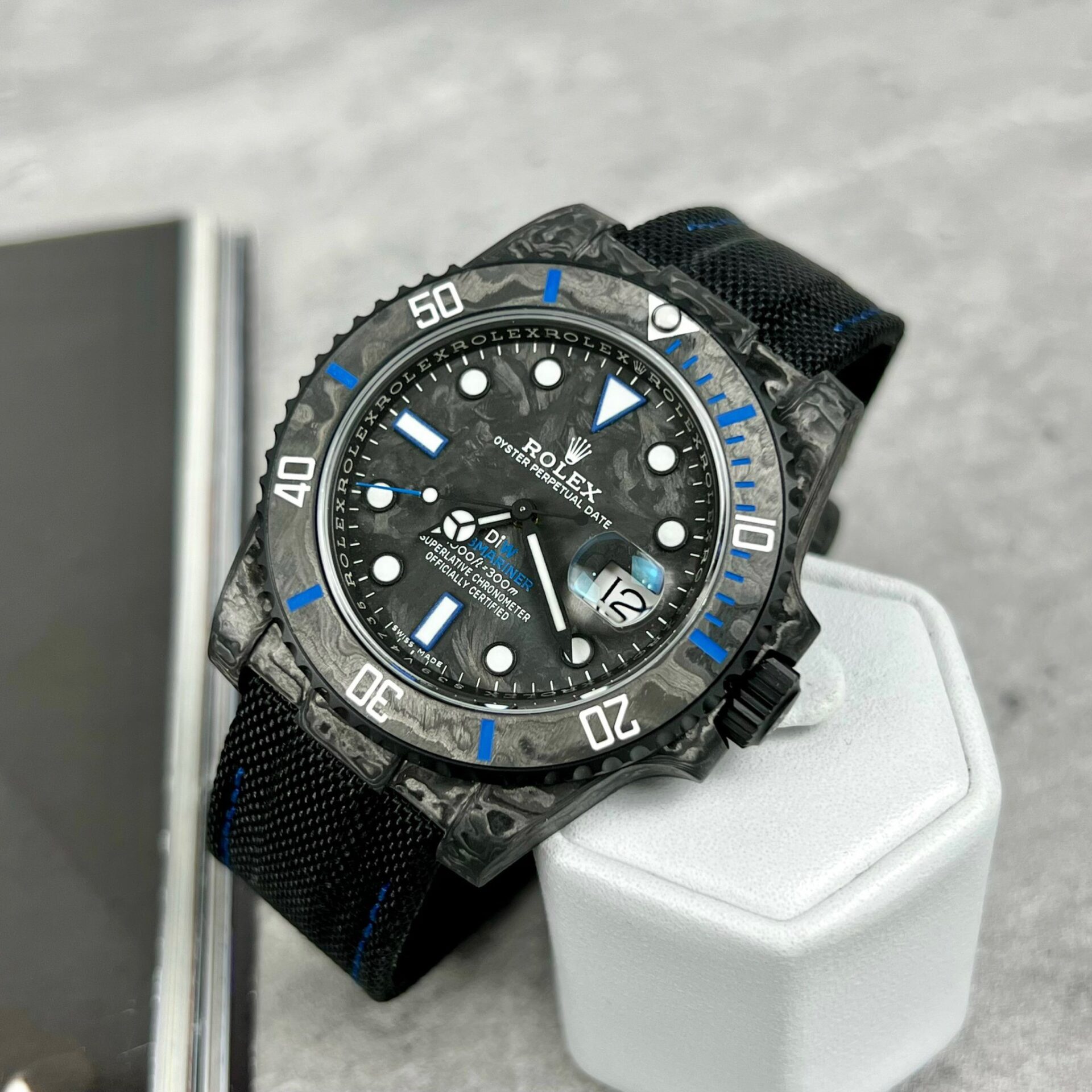 Rolex GMT-Master II Diw Replica 1:1 Watch Carbon Ultra Light 40mm - Top club