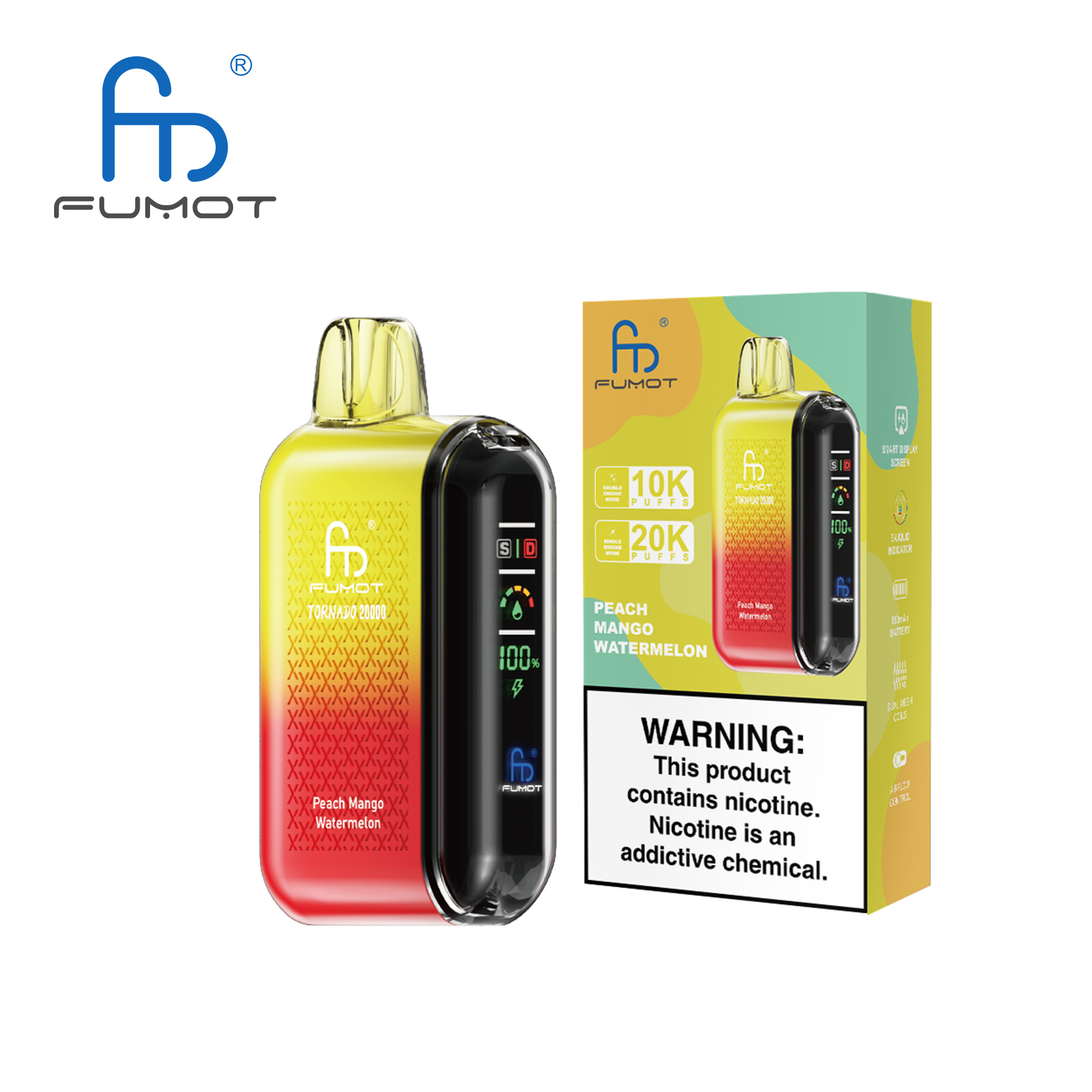 Fumot  Tornado 20000 Puffs