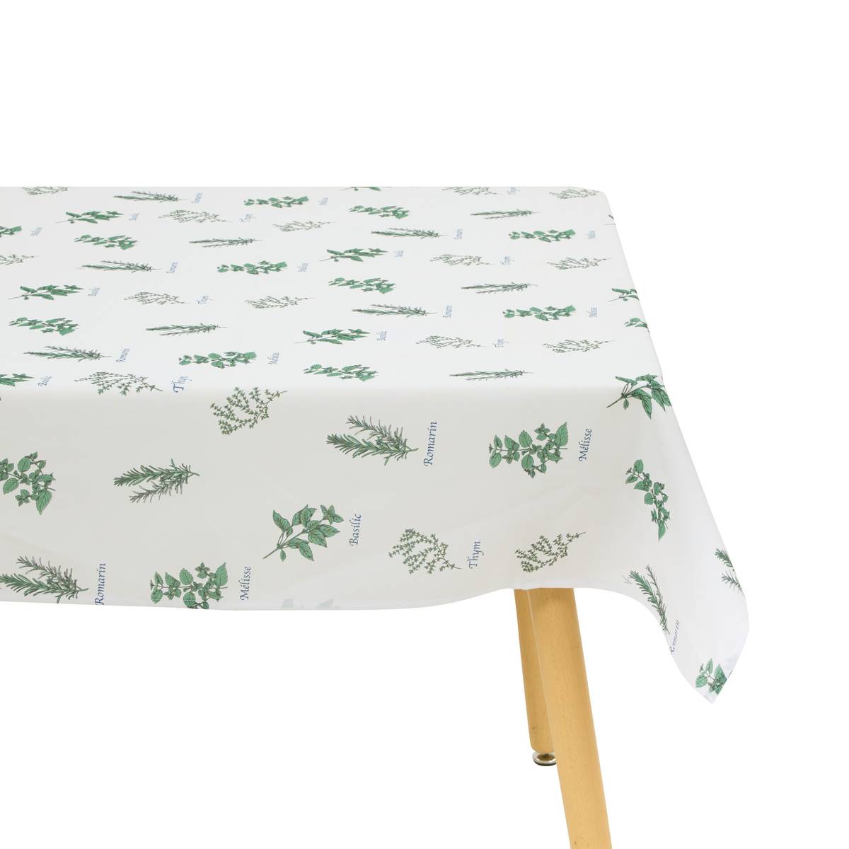 Tablecloth "Garrigue" 240x140 cm, Light Green