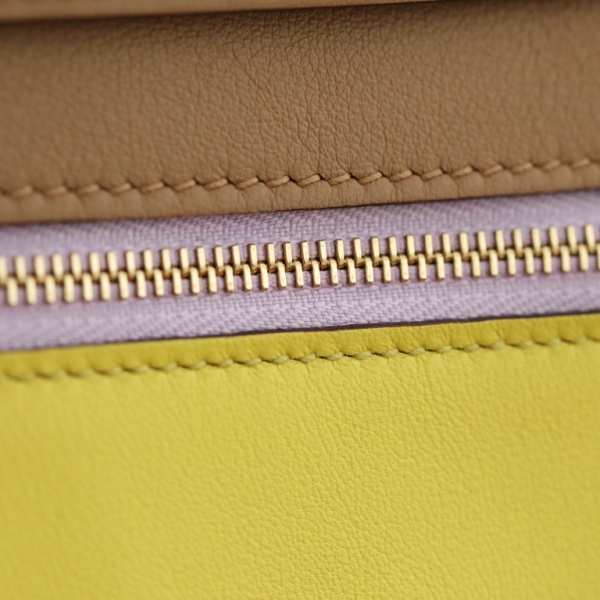 Hermès Kelly 28 Color-Matic Chai (Swift Leather)1:1High-quality replica