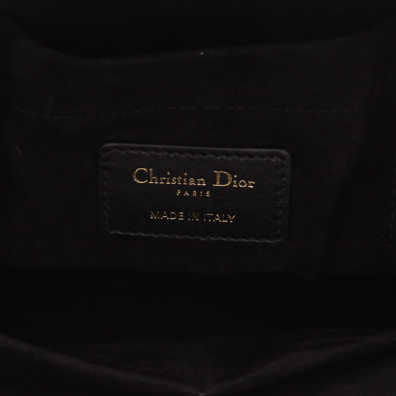 Dior Lady 95.22 handbag in black leather cannage1:1High-quality replica
