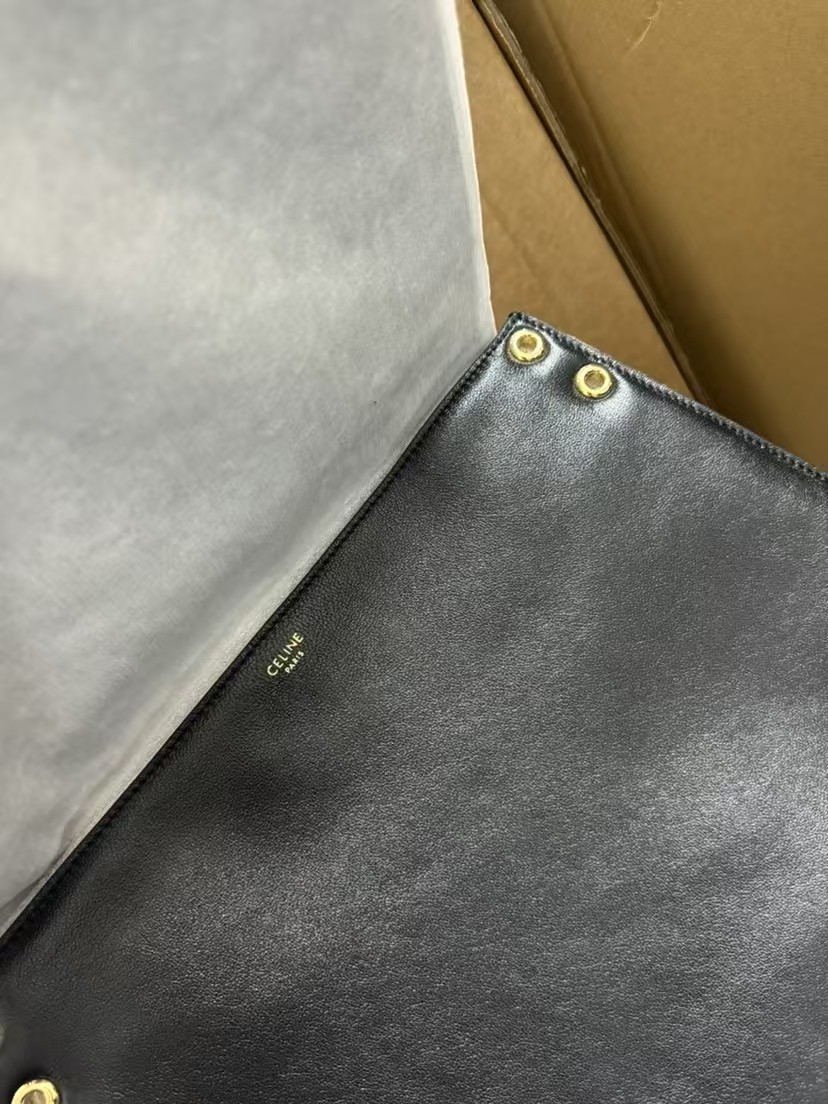 CELINE SOFT TRIOMPHE BESACE Lambskin Leather Hand Bag1:1High-quality replica
